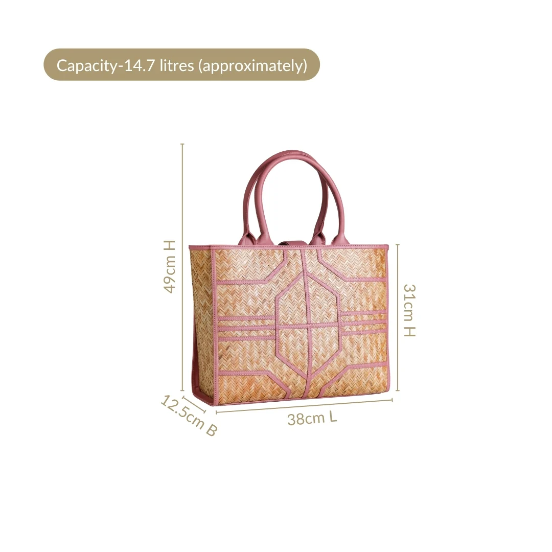Sustainable BreezeBag Pink Tote - Image 3