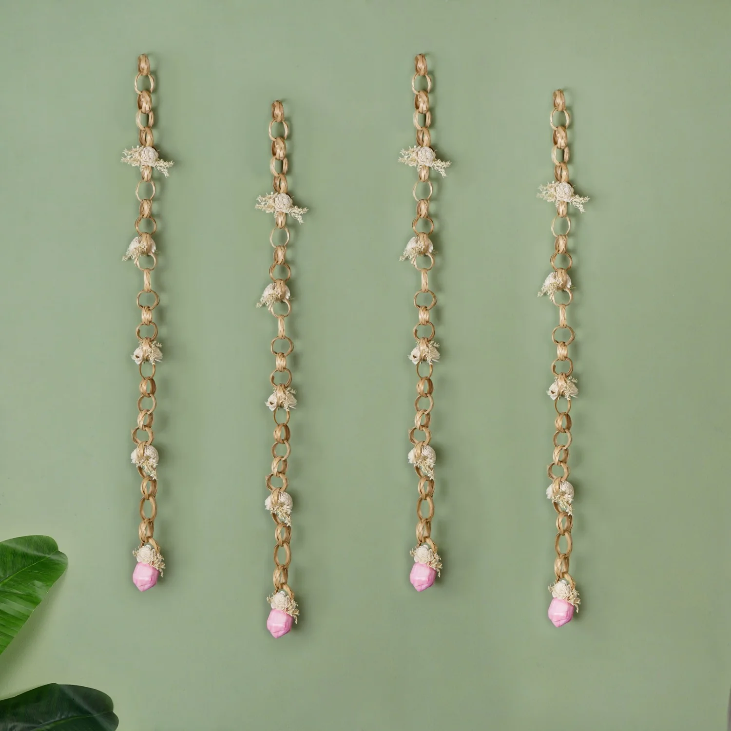 Sustainable Sola Flower Wall Hanging Set Of 4