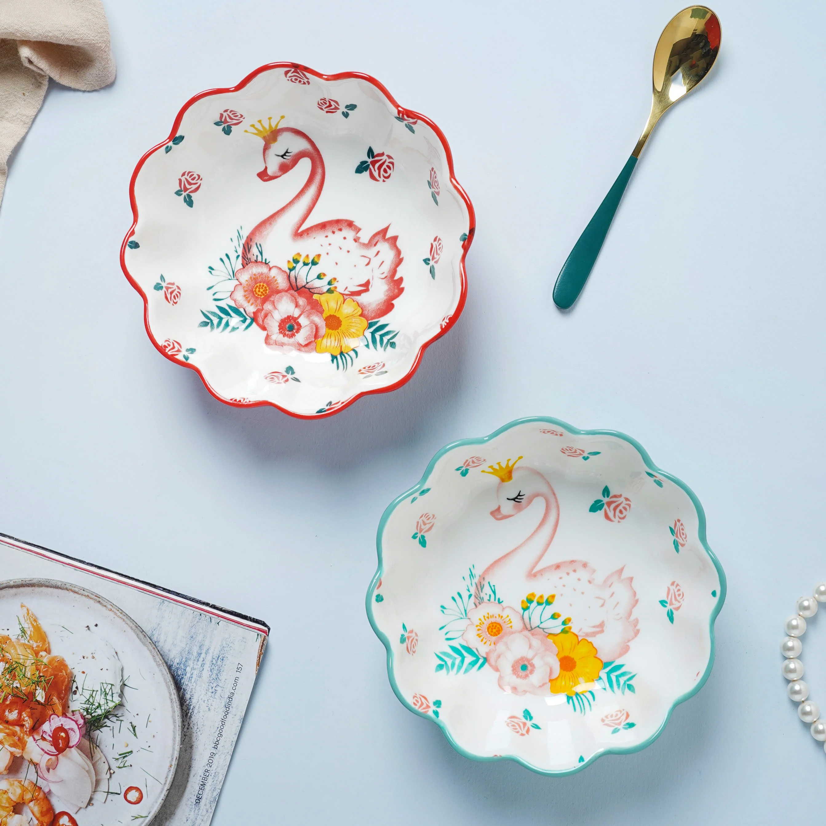 Swan Snack Bowl 400 ml - Image 9