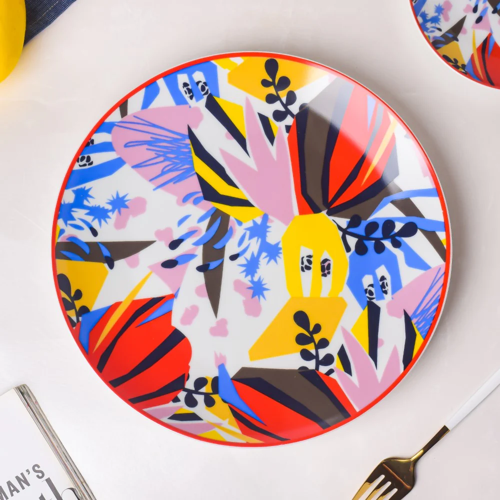 Sylvia Ceramic Dinner Plate 10 Inch - Image 2