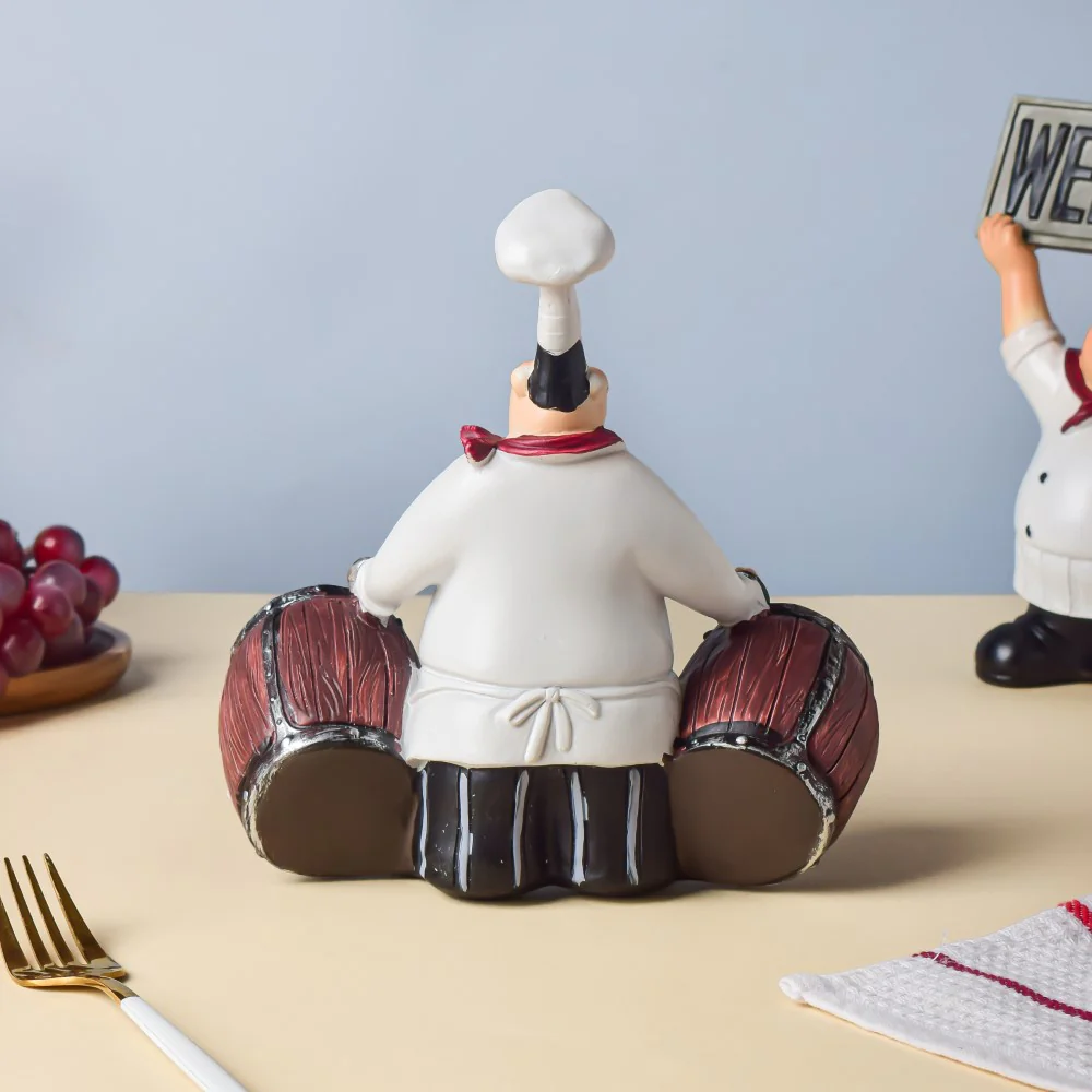 Table Chef With Salt And Pepper Shaker Cannon - Image 4