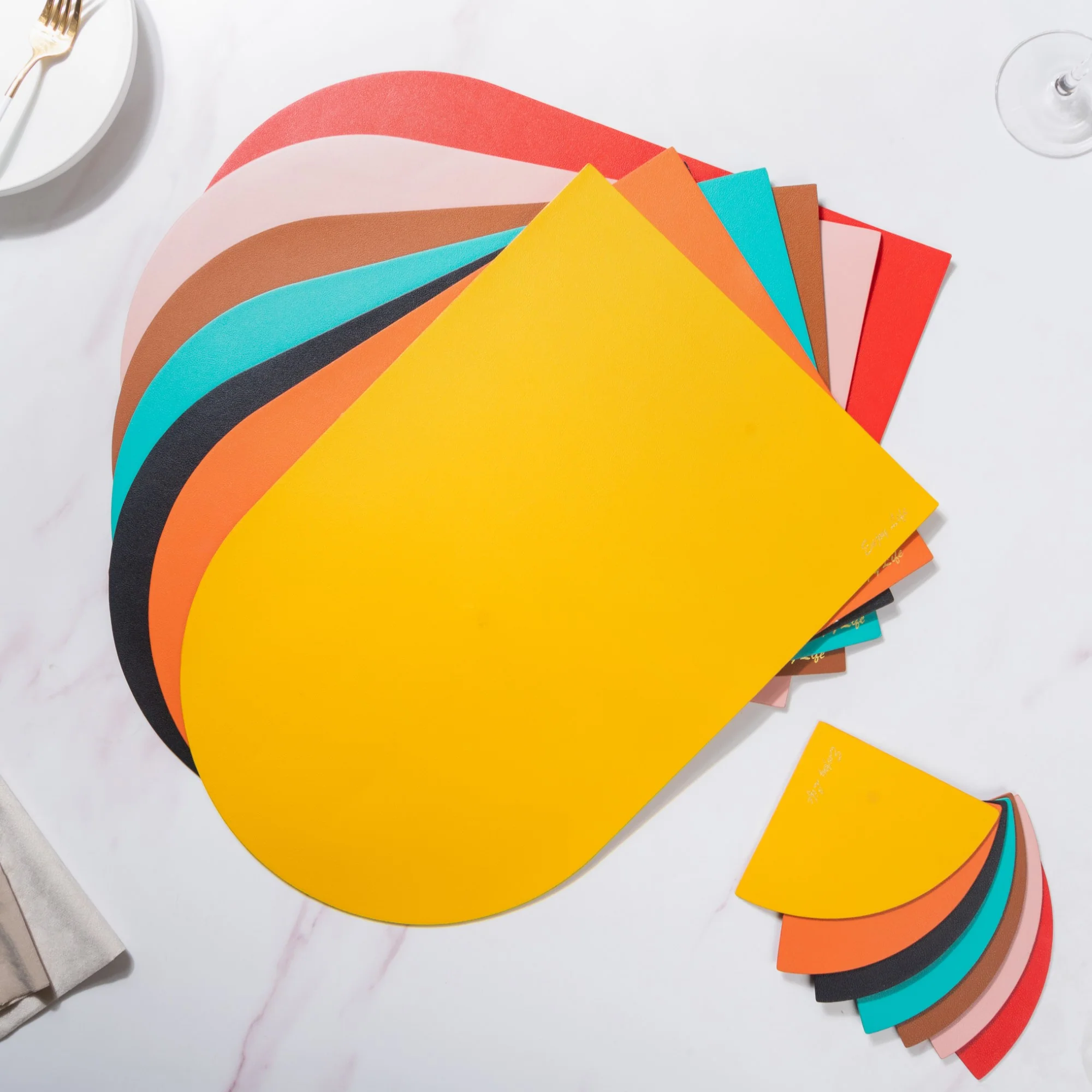 Table Mat And Coaster Set