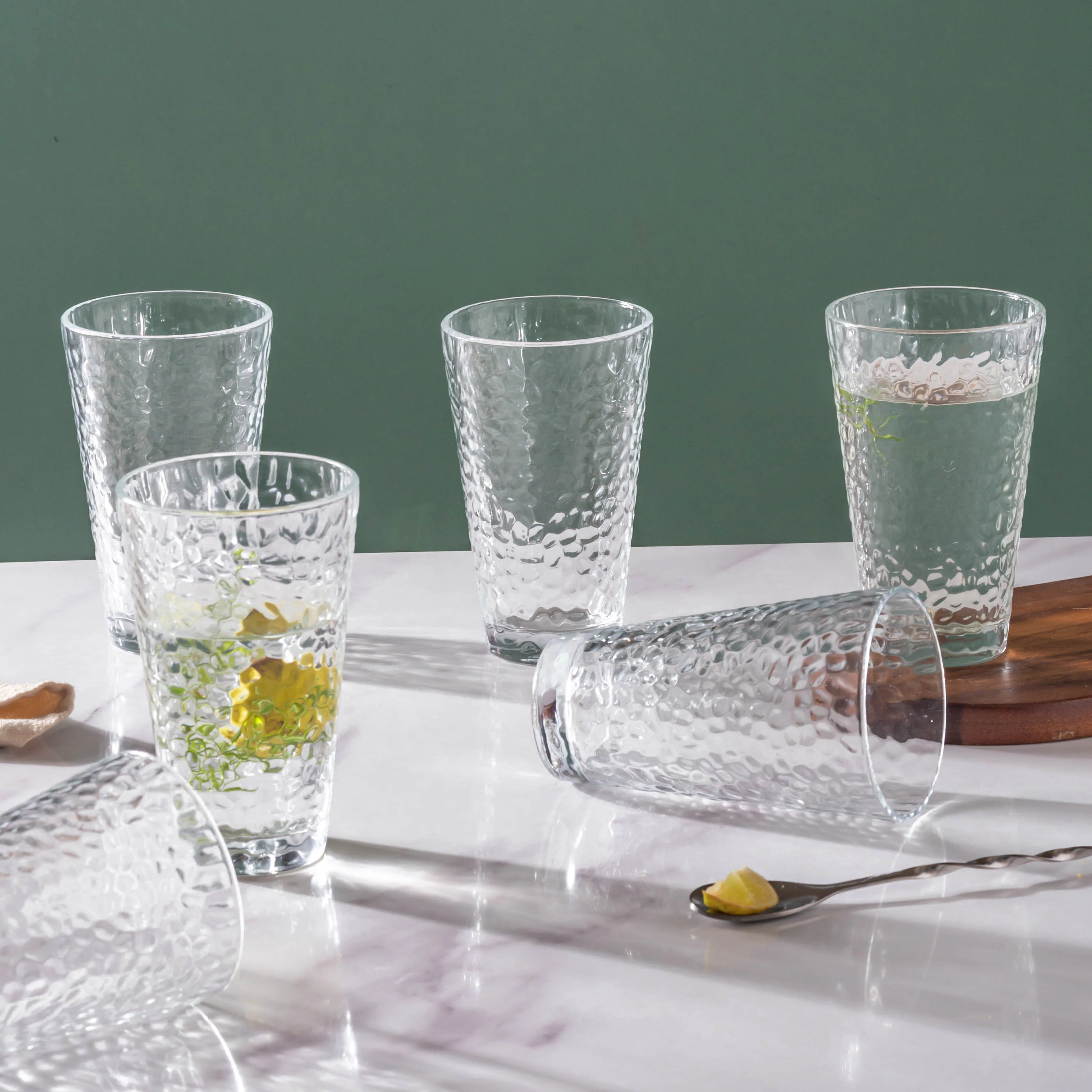 Tall Beverage Glass Set of 6 - Image 9