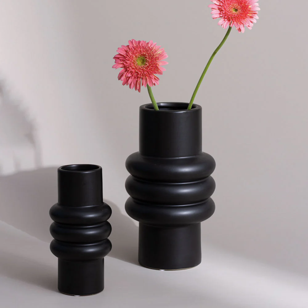 Tall Fluted Vase - Image 13