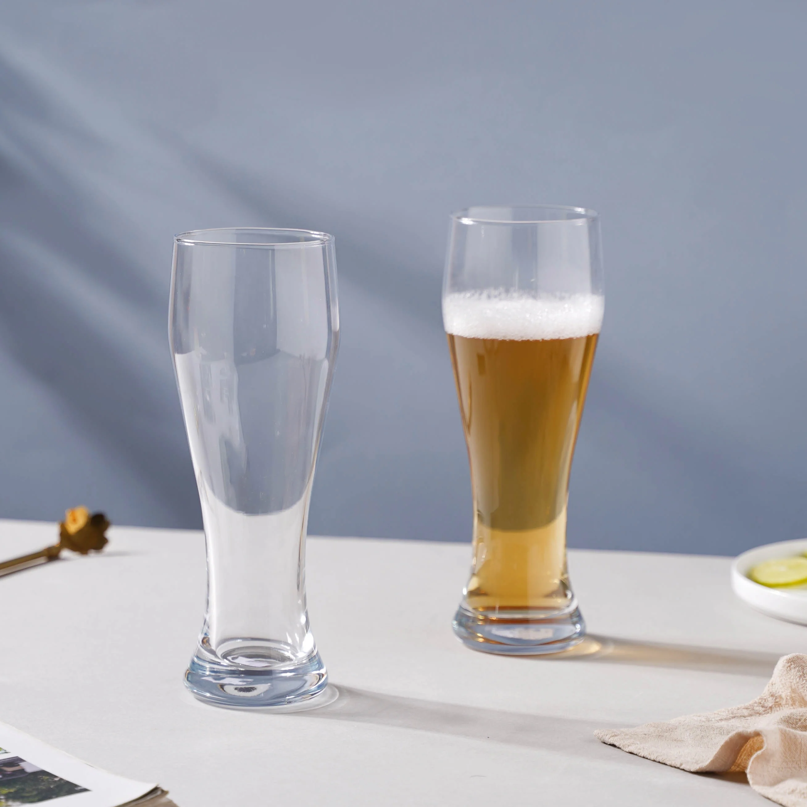 Tall Glass Tumbler Set of 2