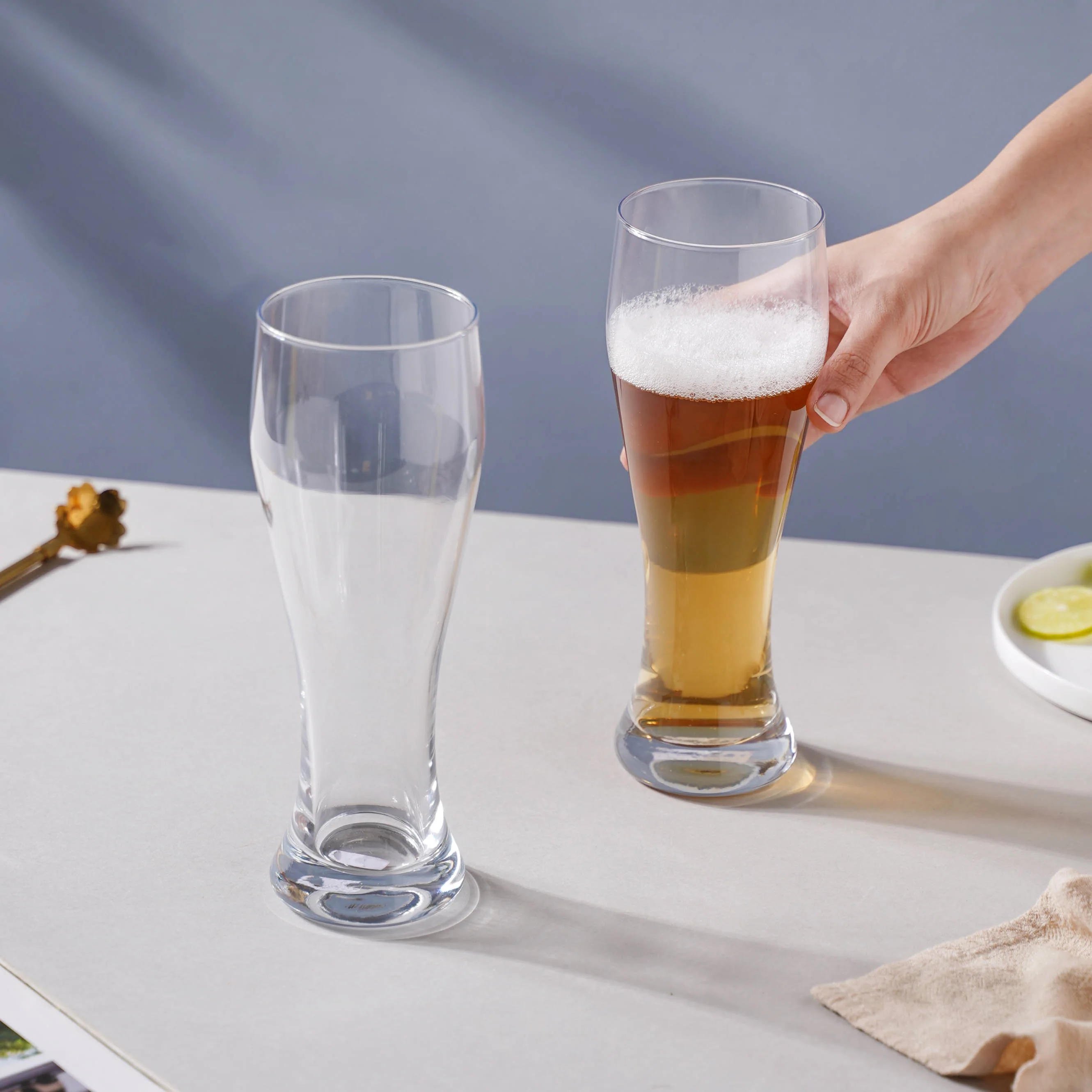 Tall Glass Tumbler Set of 2 - Image 2