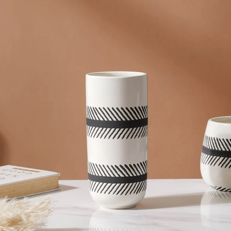 Tall Glossy Vase - Image 4