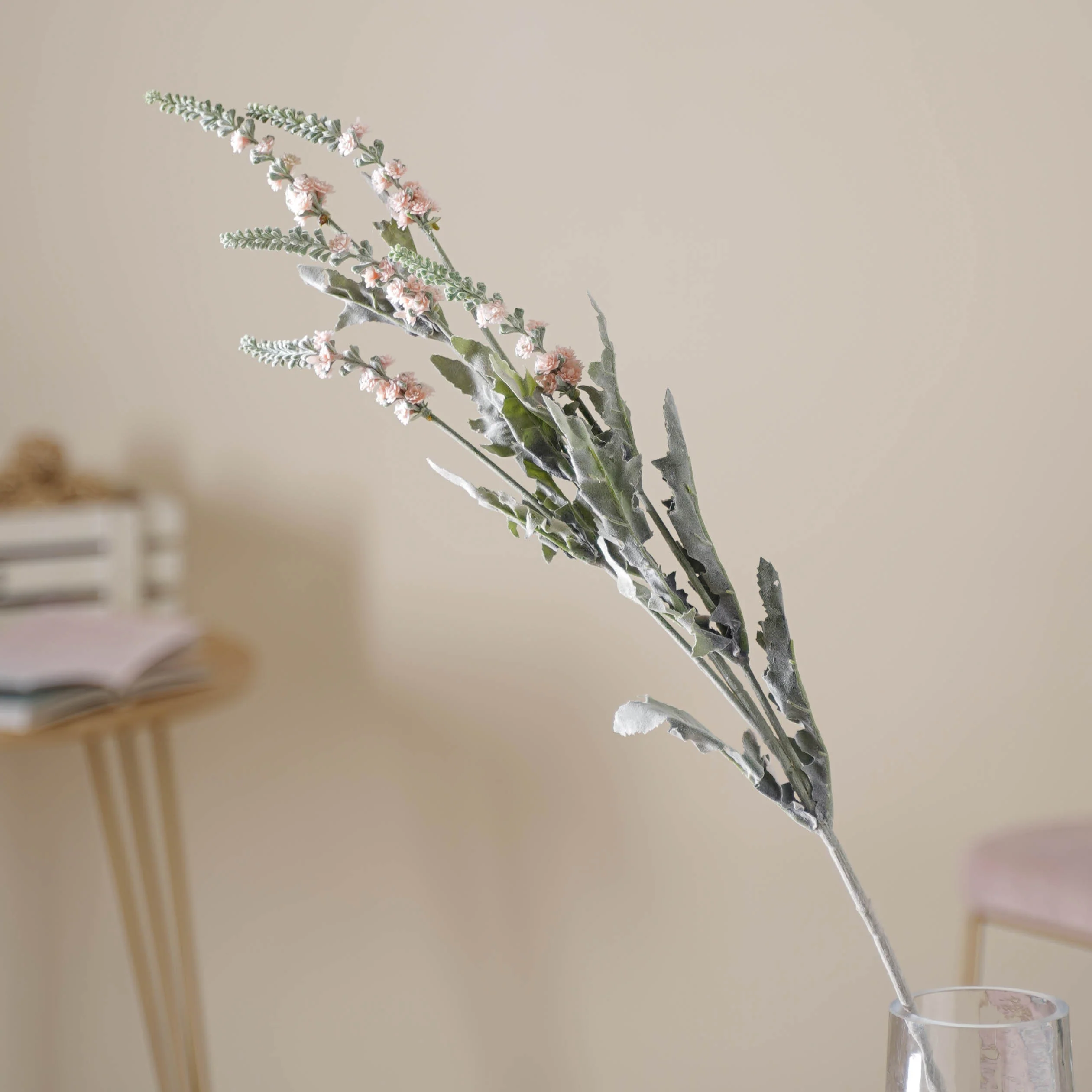 Tall Leaf And Flower Branch - Image 3