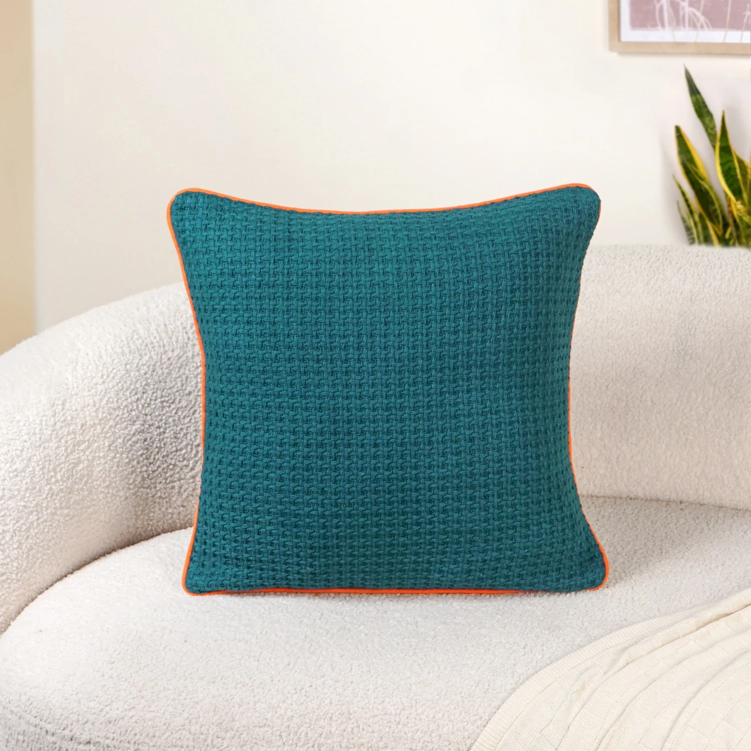 TangTrim Cotton Couch Cushion Cover Set Of 2 - Image 8