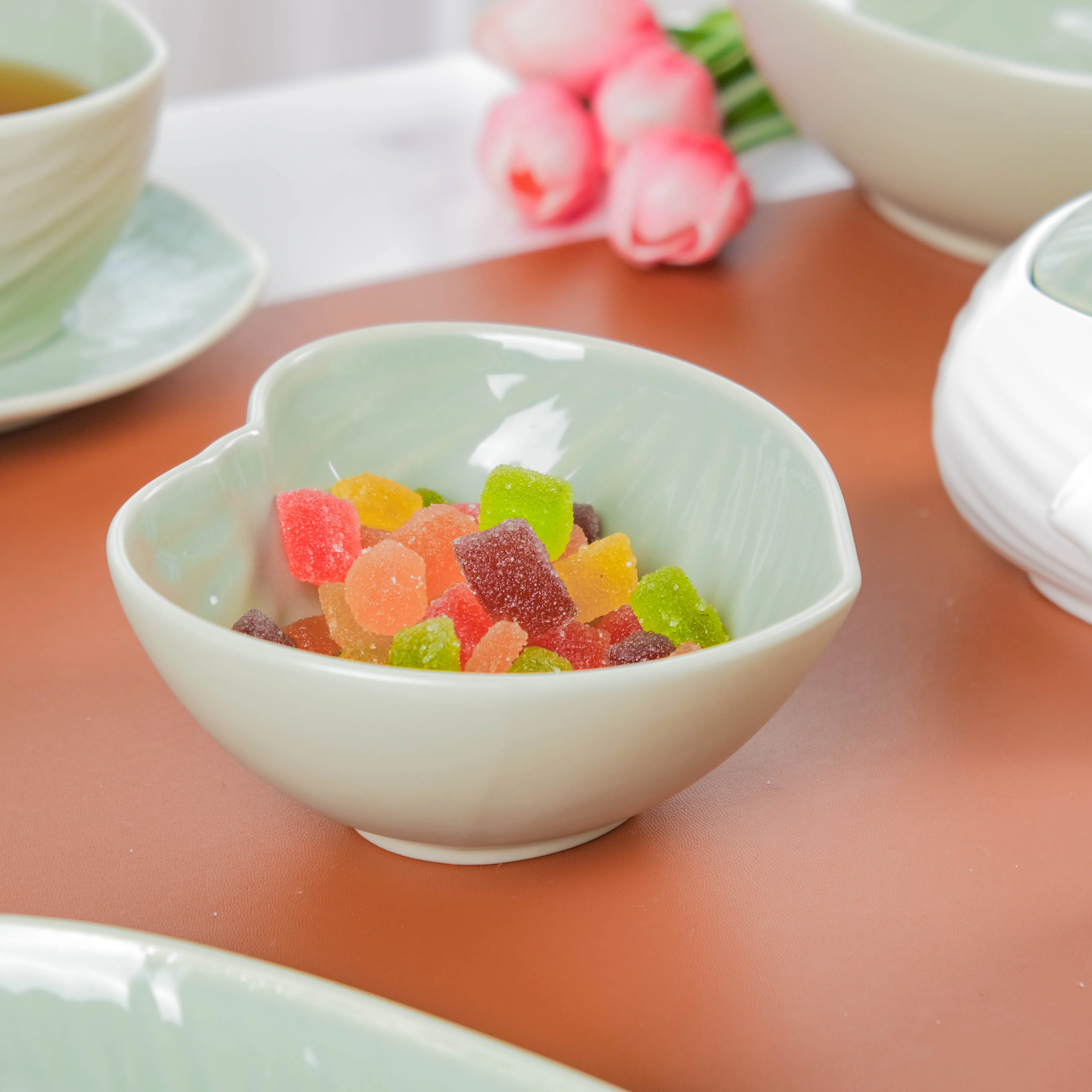 Taro Leaf Snack Bowl Small 300 ml - Image 11