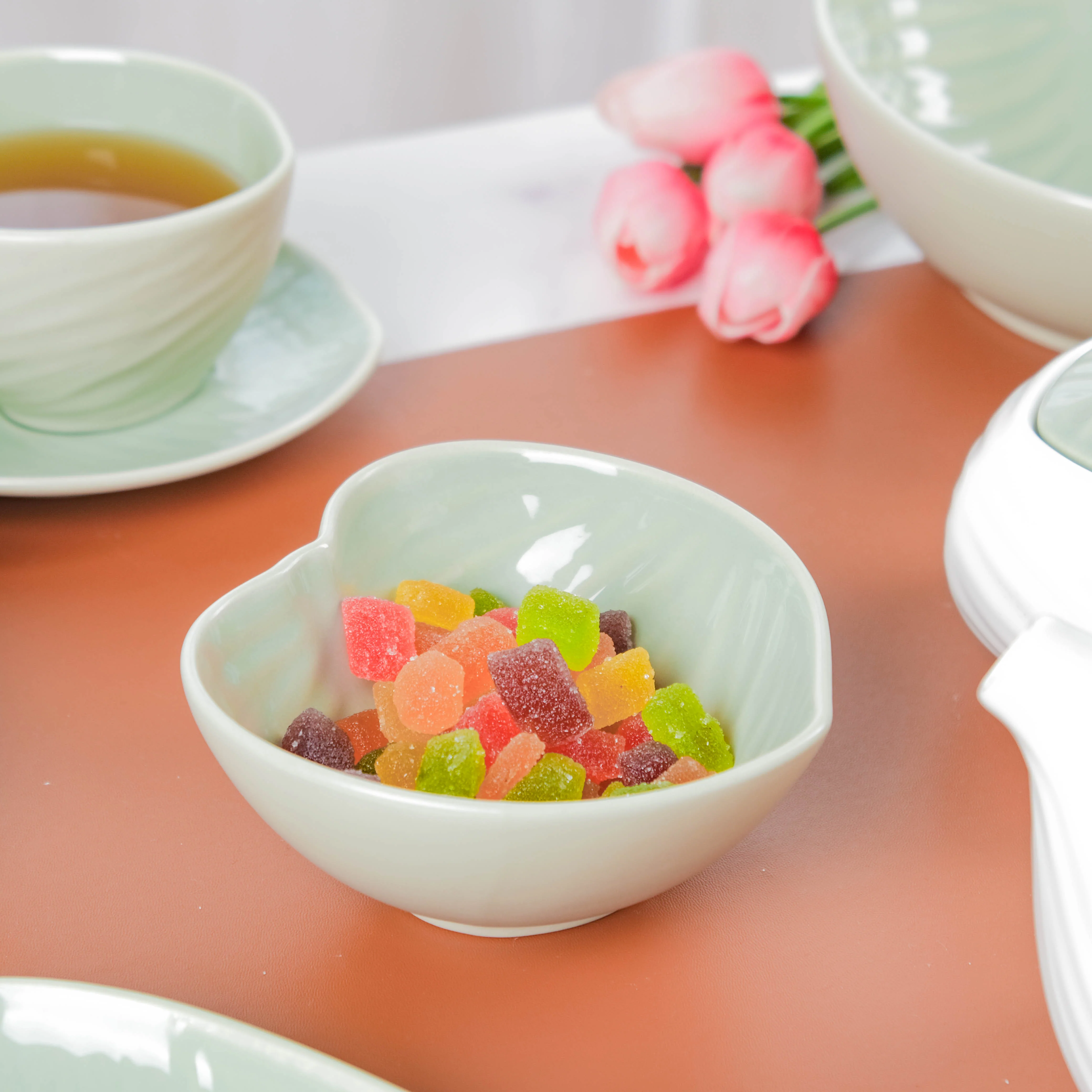 Taro Leaf Snack Bowl Small 300 ml - Image 8