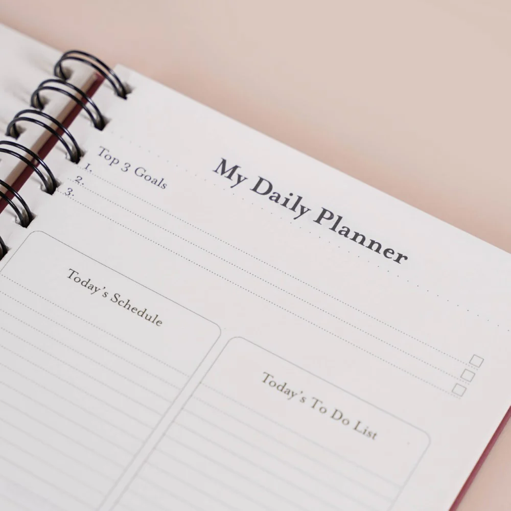 Tea Flowers Planner & Notebook Set - Image 8