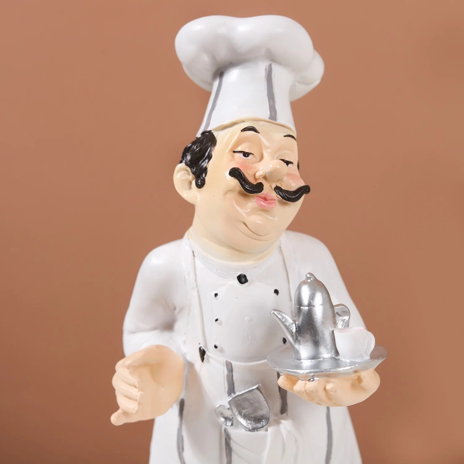 Tea Serving Chef Decor Showpiece - Image 3