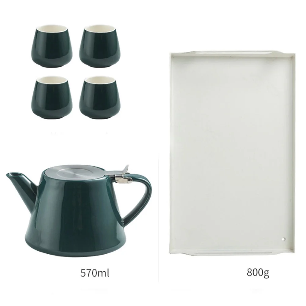 Tea Serving Set Green - Image 6