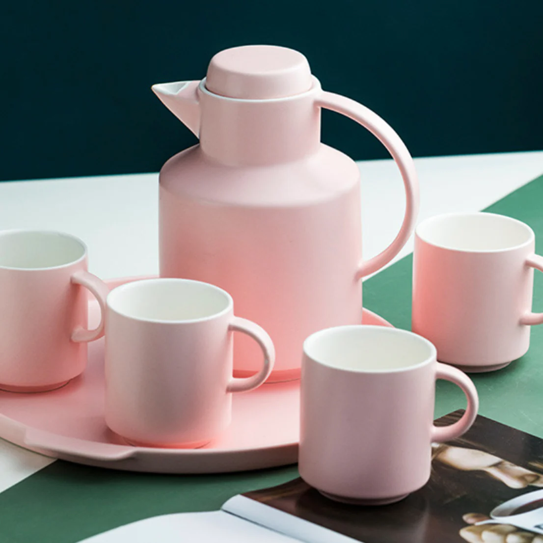 Tea Serving Set Pink - Image 2