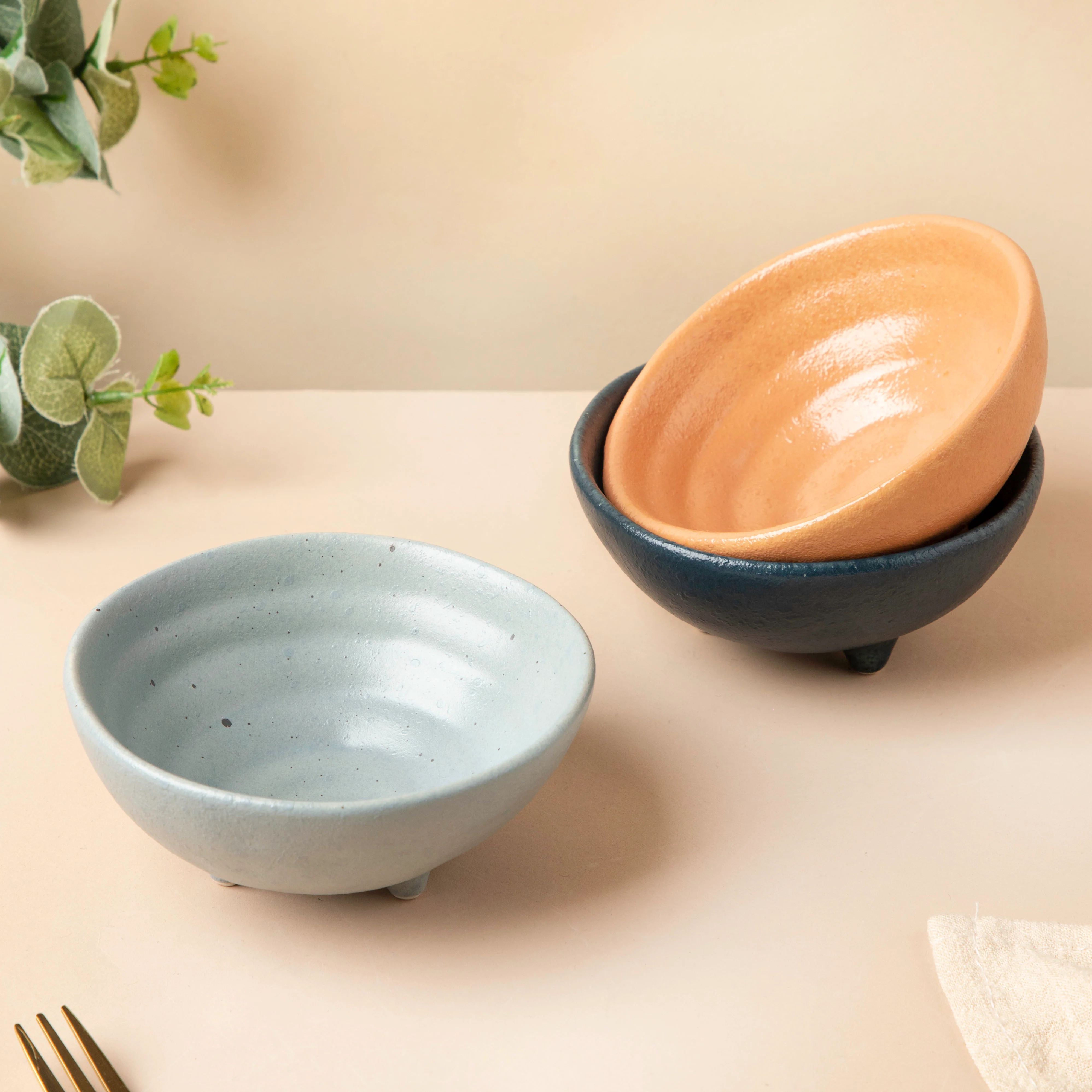 Teal Dessert Bowl 100 ml - Image 6
