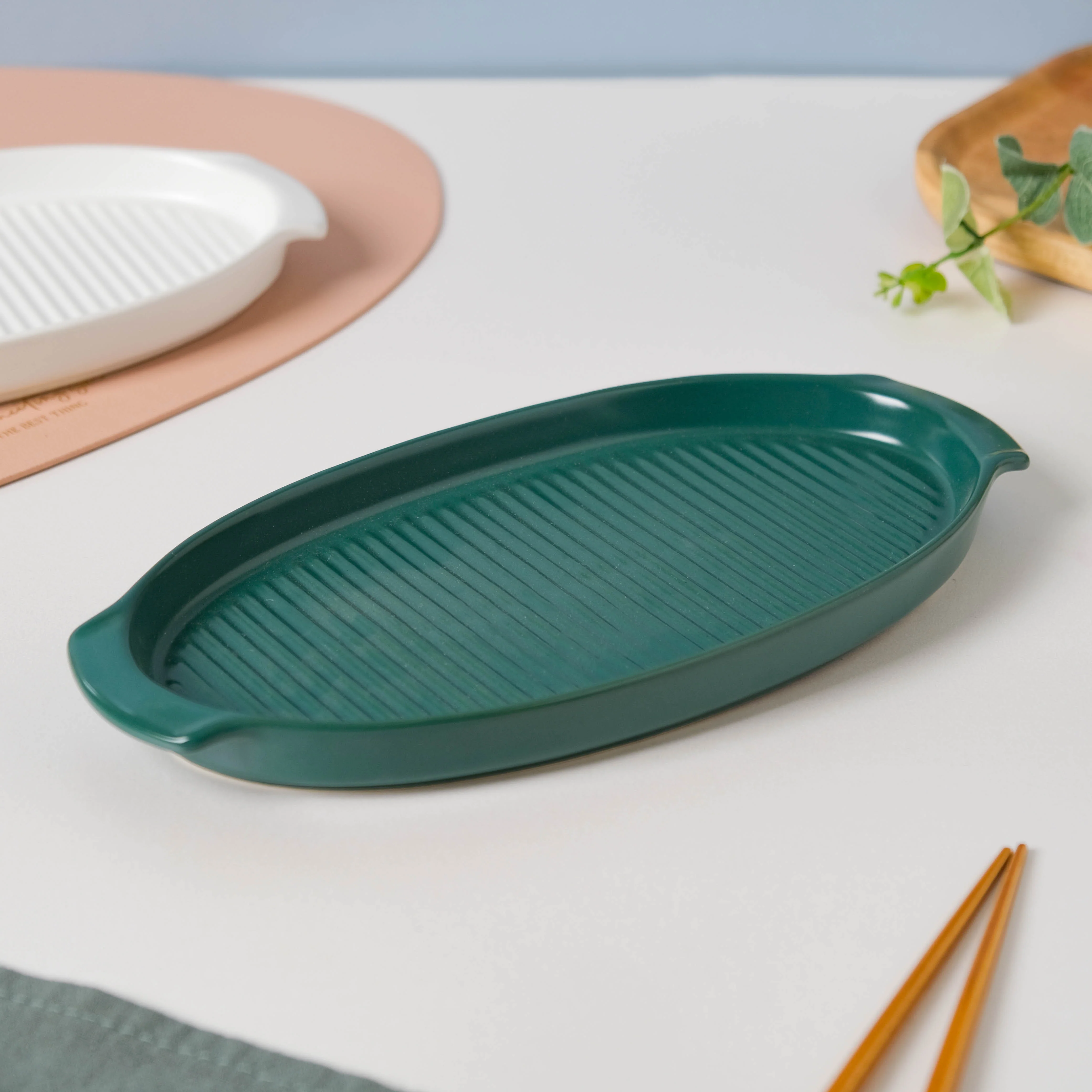 Teal Tantrum Grill Platter - Image 2