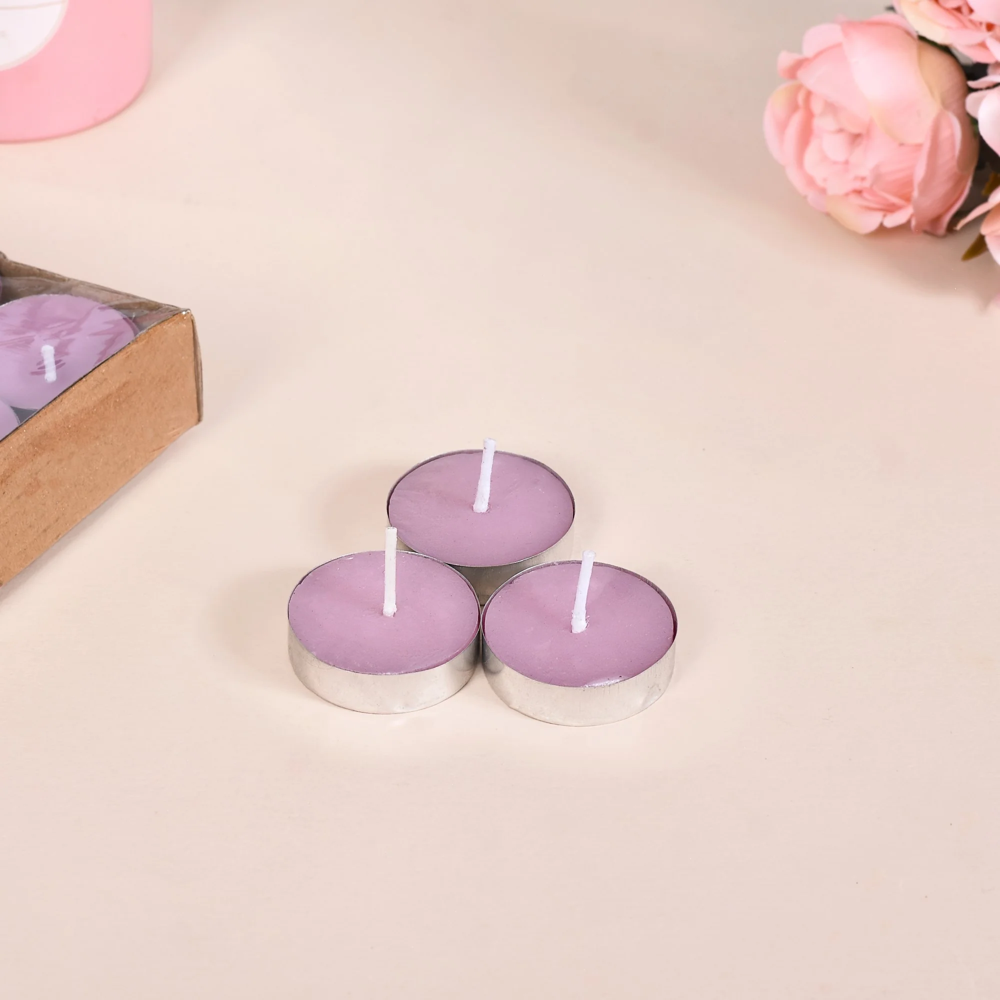 Tealight Candles Set Of 50 Lavender - Image 7