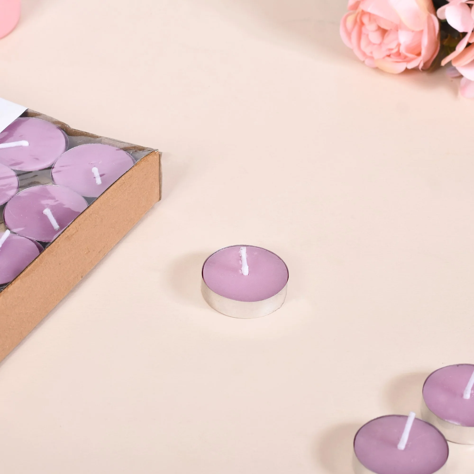 Tealight Candles Set Of 50 Lavender - Image 8