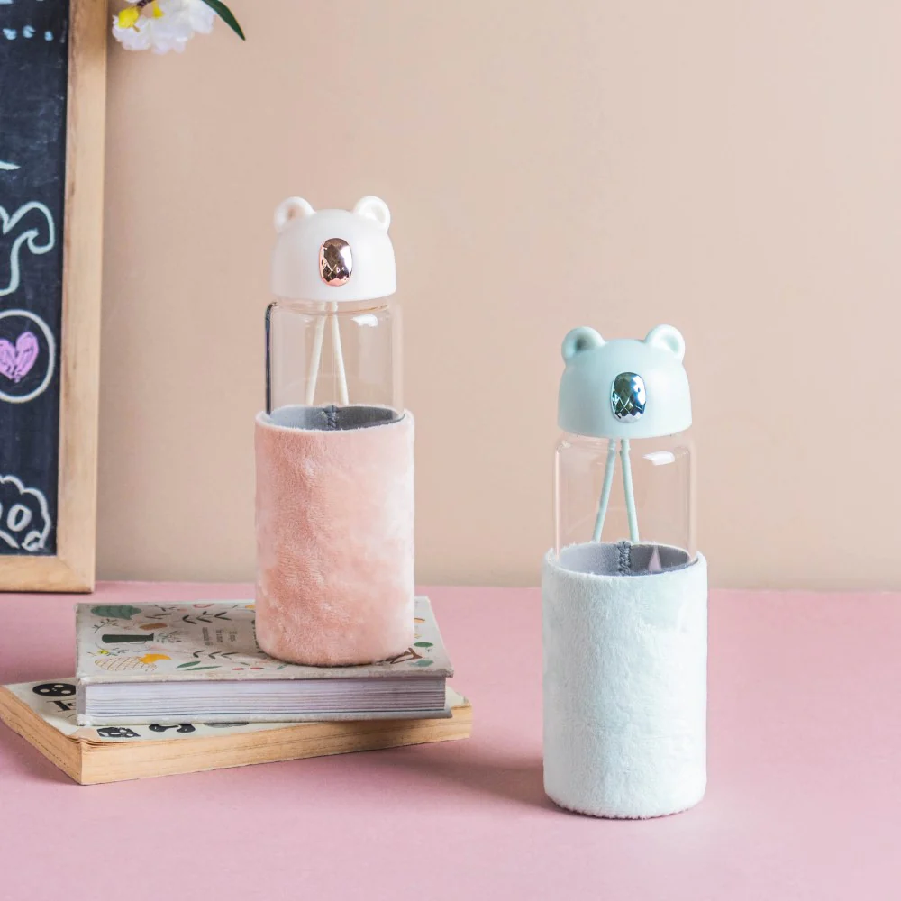 Teddy Bear Glass Bottle - Image 5