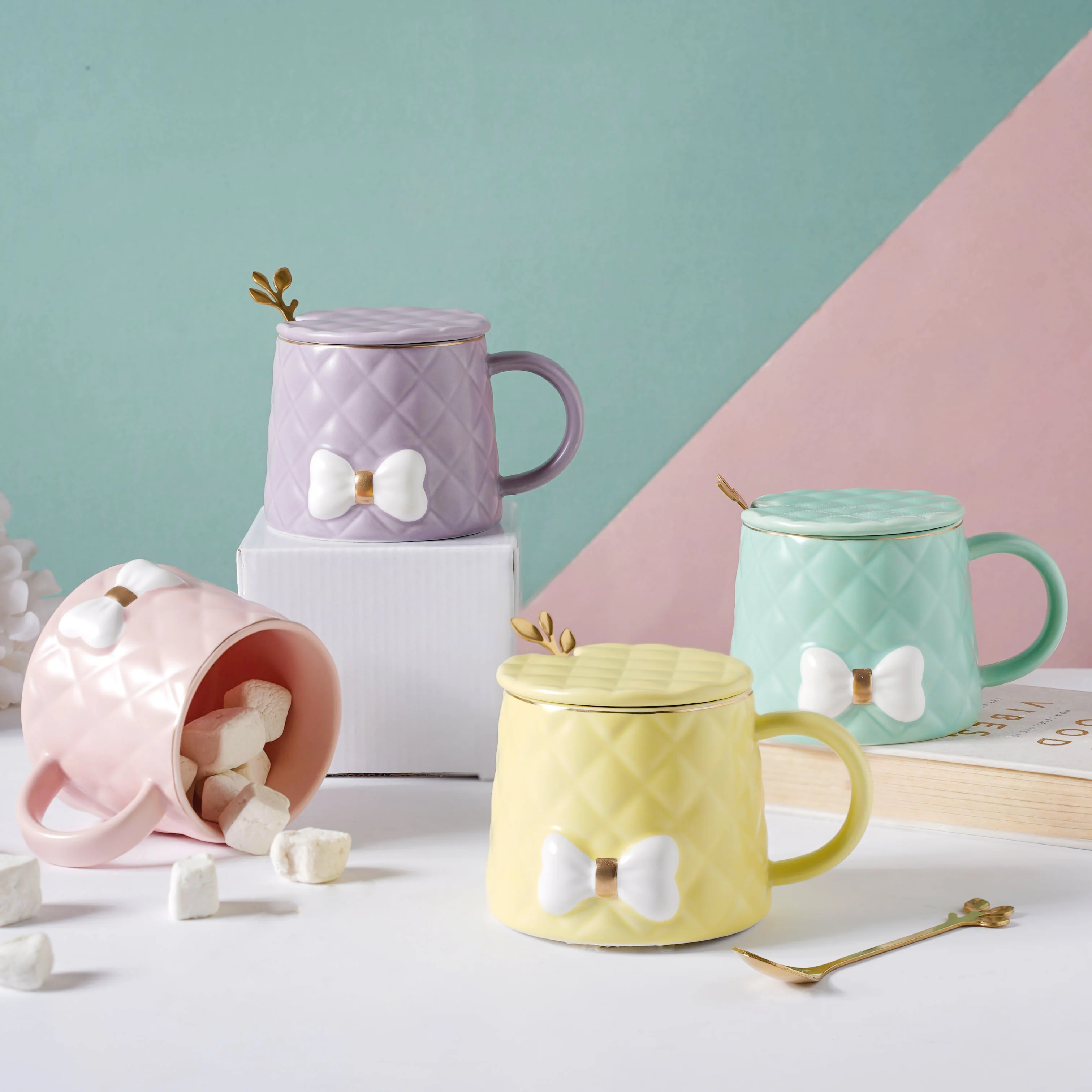 Textured Bow Cup - Image 6