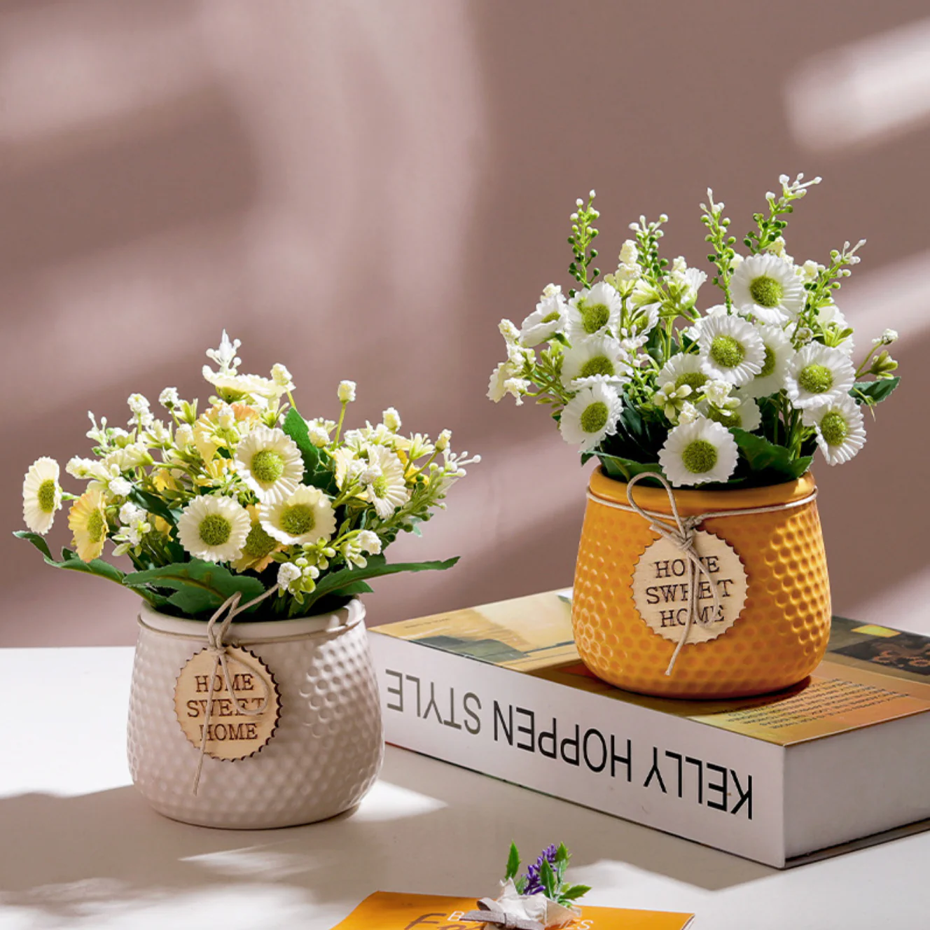 Textured Flower Pot - Image 16