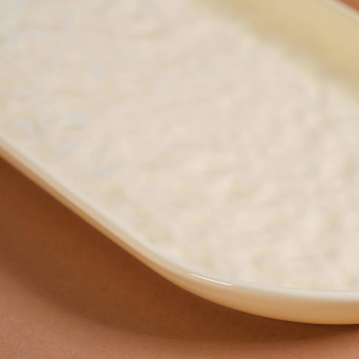 Textured Long Serving Platter Vanilla White Set Of 2 12 Inch - Image 7
