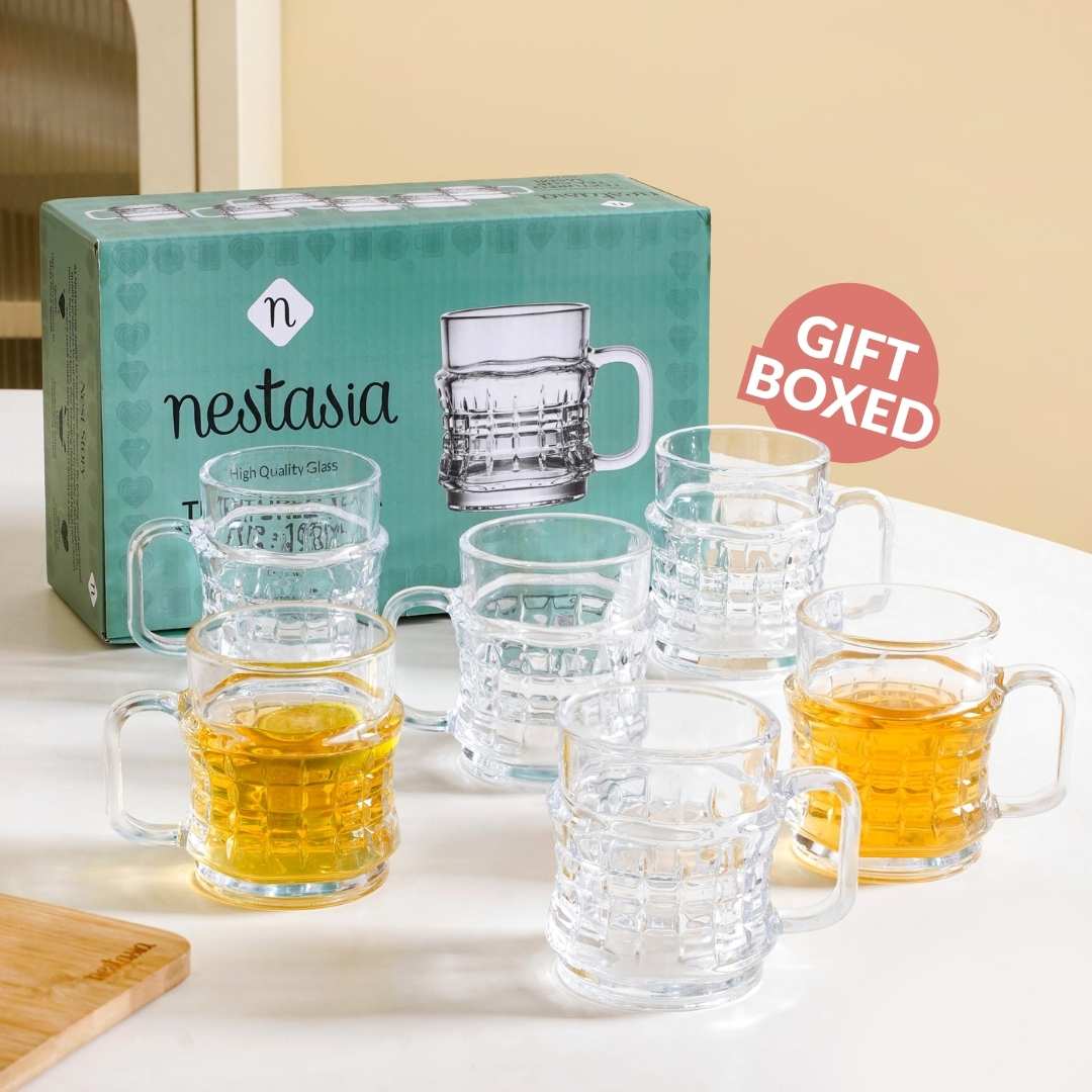 Textured Tea Cup Set Of 6 165ml - Image 9