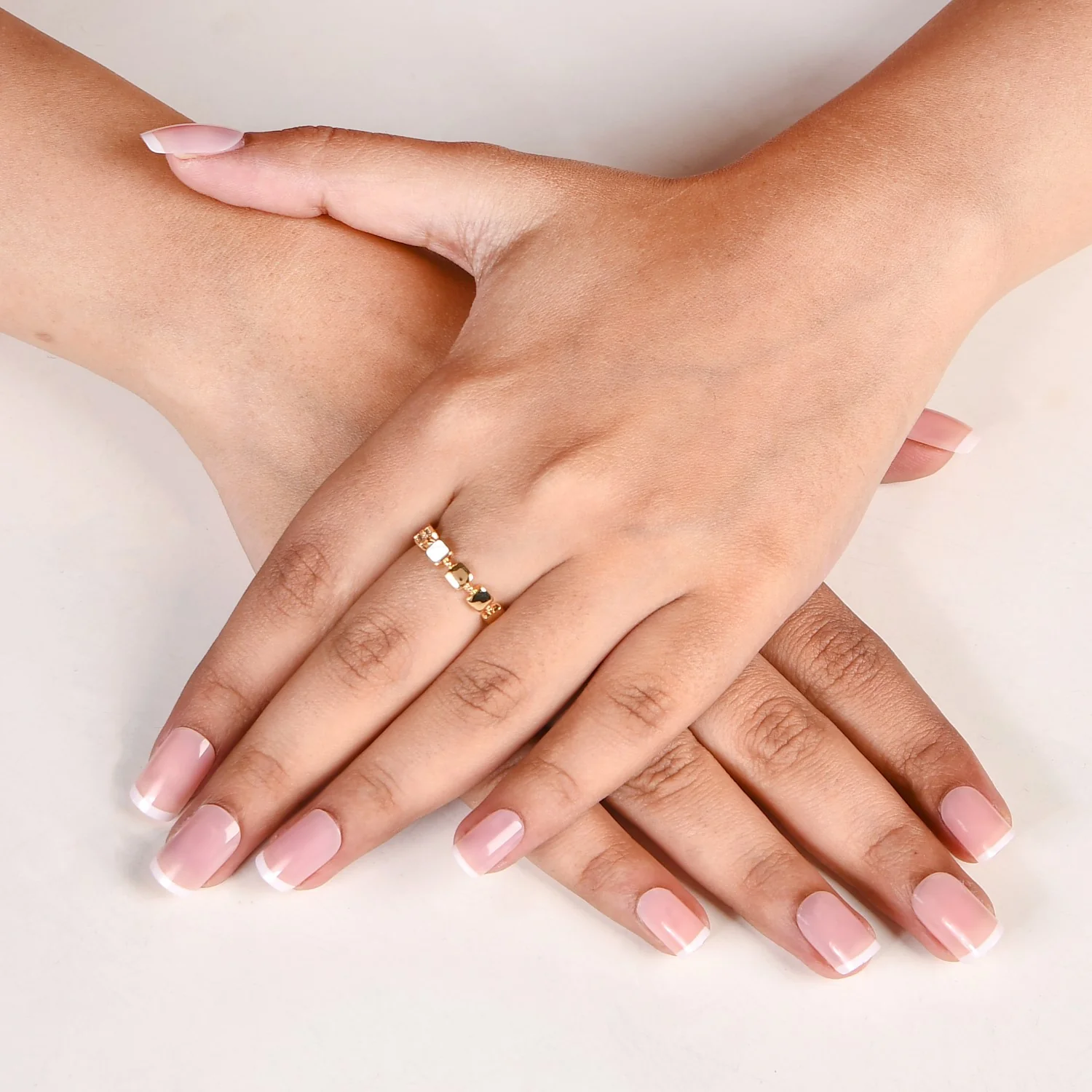 The Gilded Nexus Gold Ring - Image 2