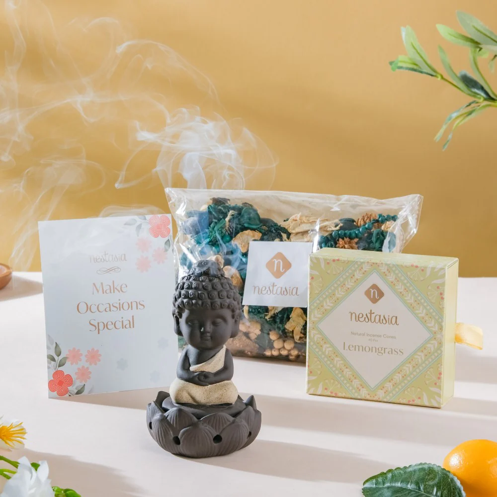 The Zen Wedding Gift Hamper Set Of 3 - Image 3