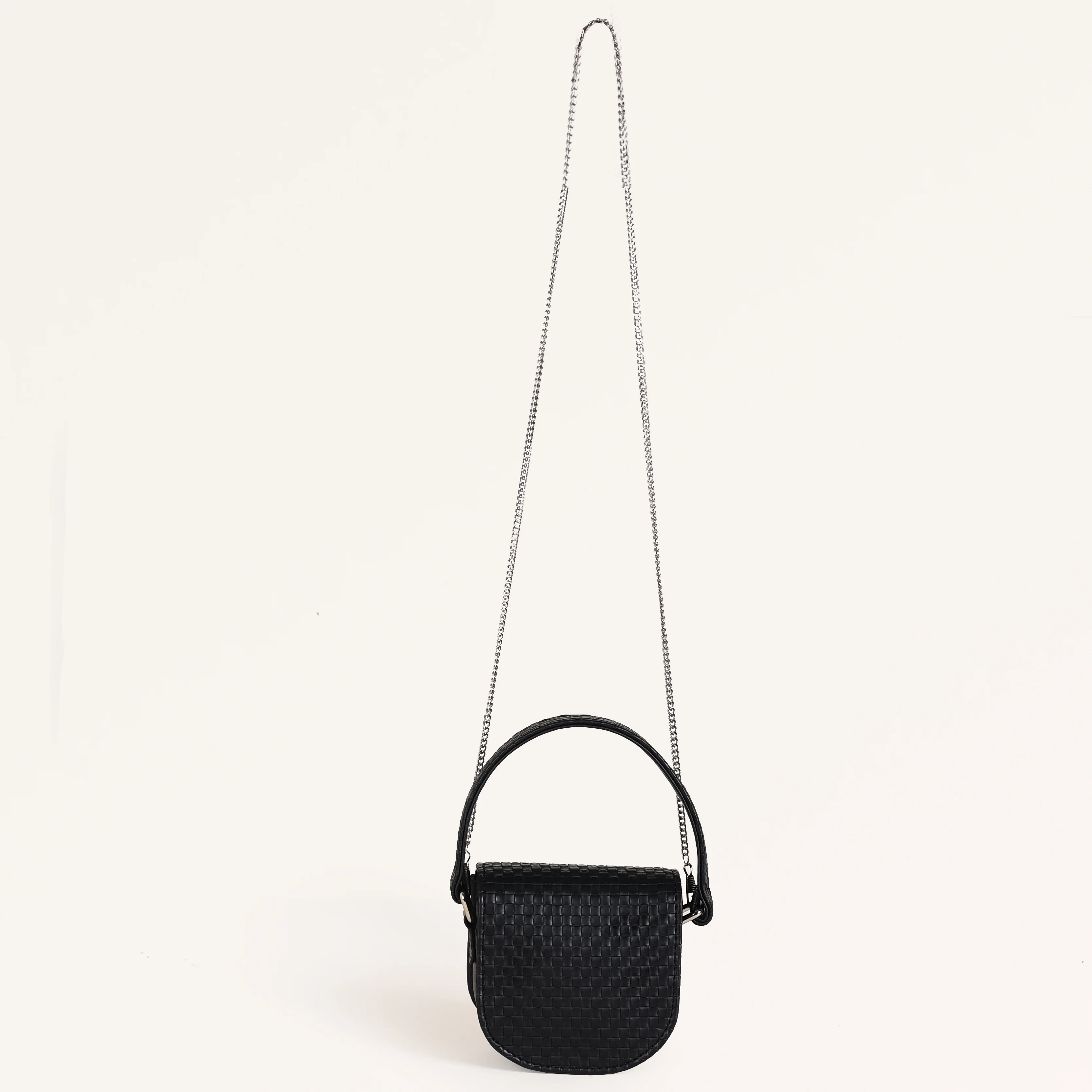 Thea Mini Saddle Bag Black - Image 9