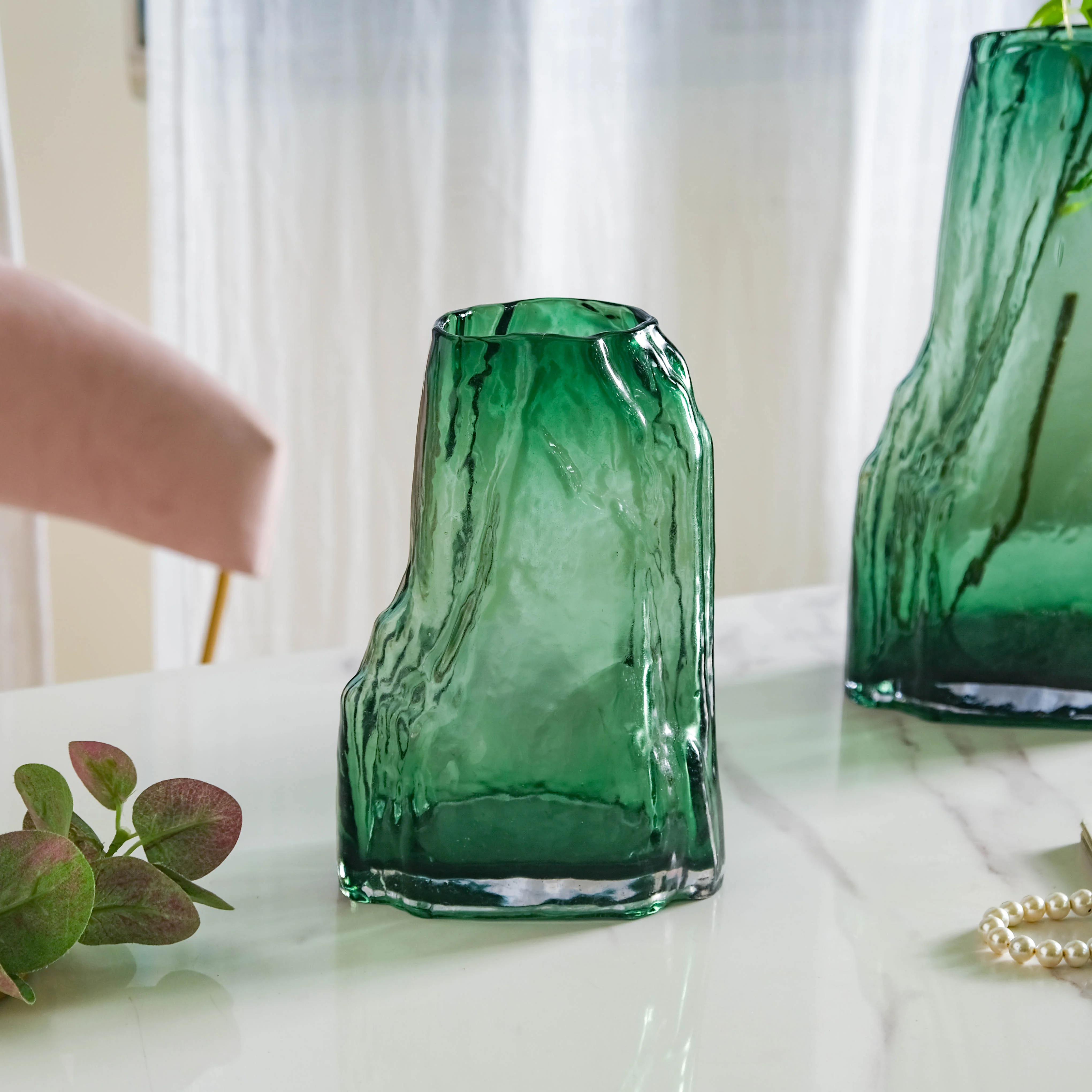 Thick Wall Glass Vase Small - Image 6