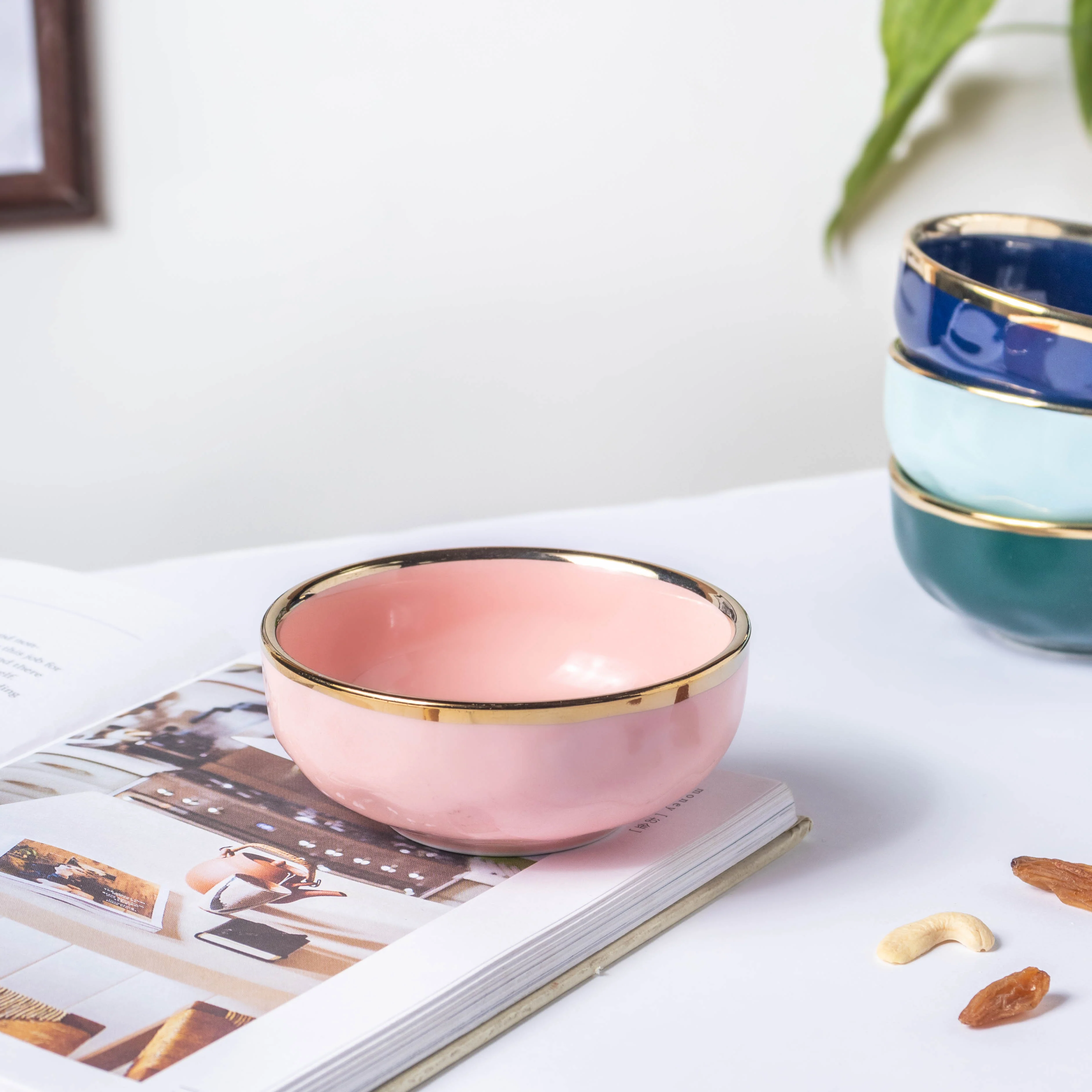 Think Pink Ceramic Dip Bowl - Image 3