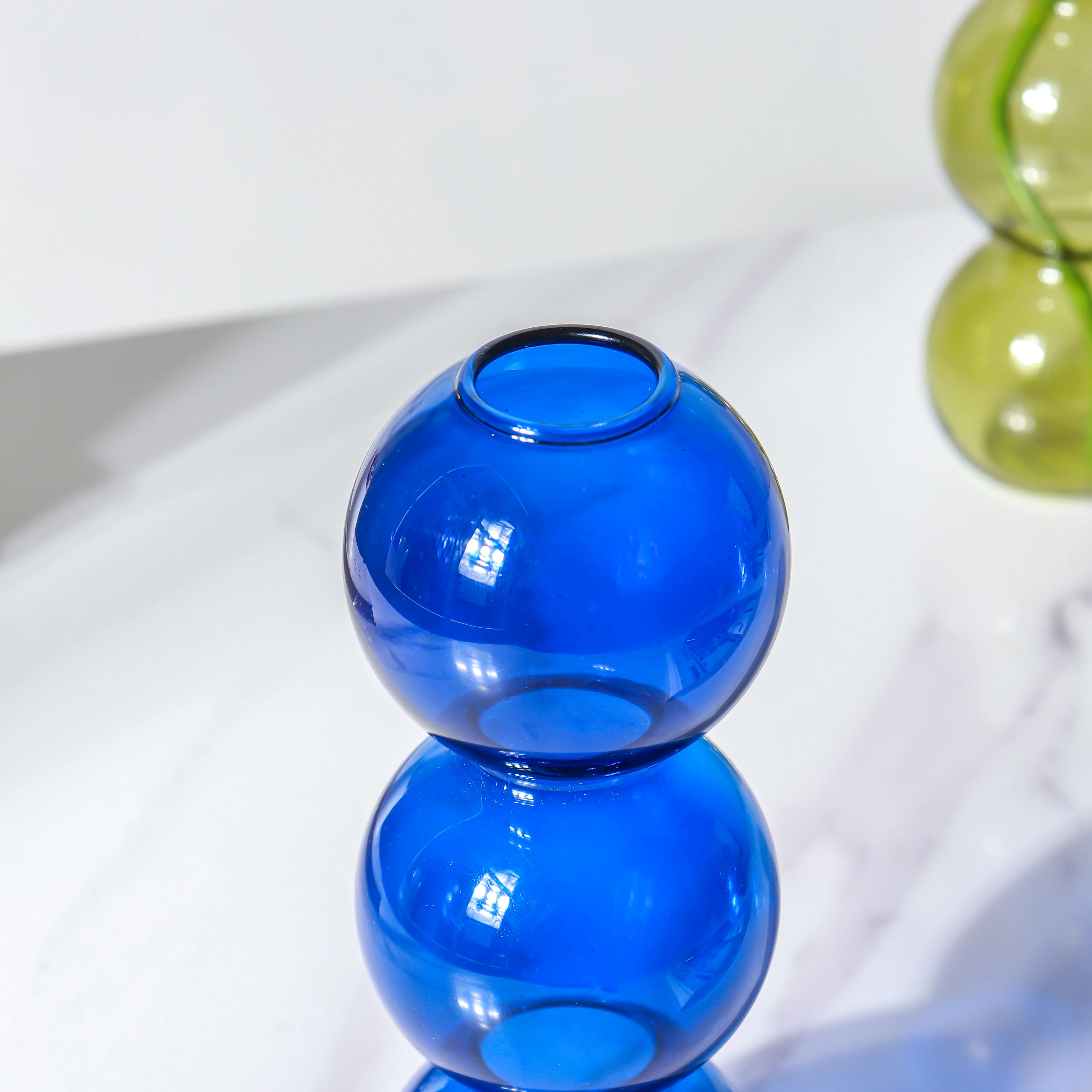 Three Bubbles Glass Vase - Image 16
