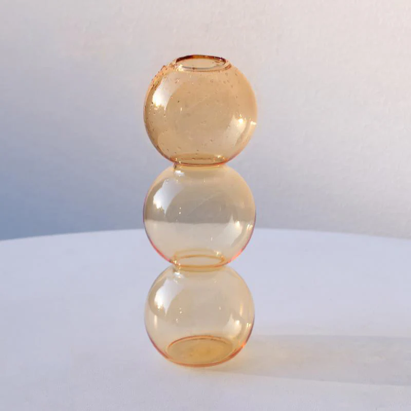 Three Bubbles Glass Vase - Image 20