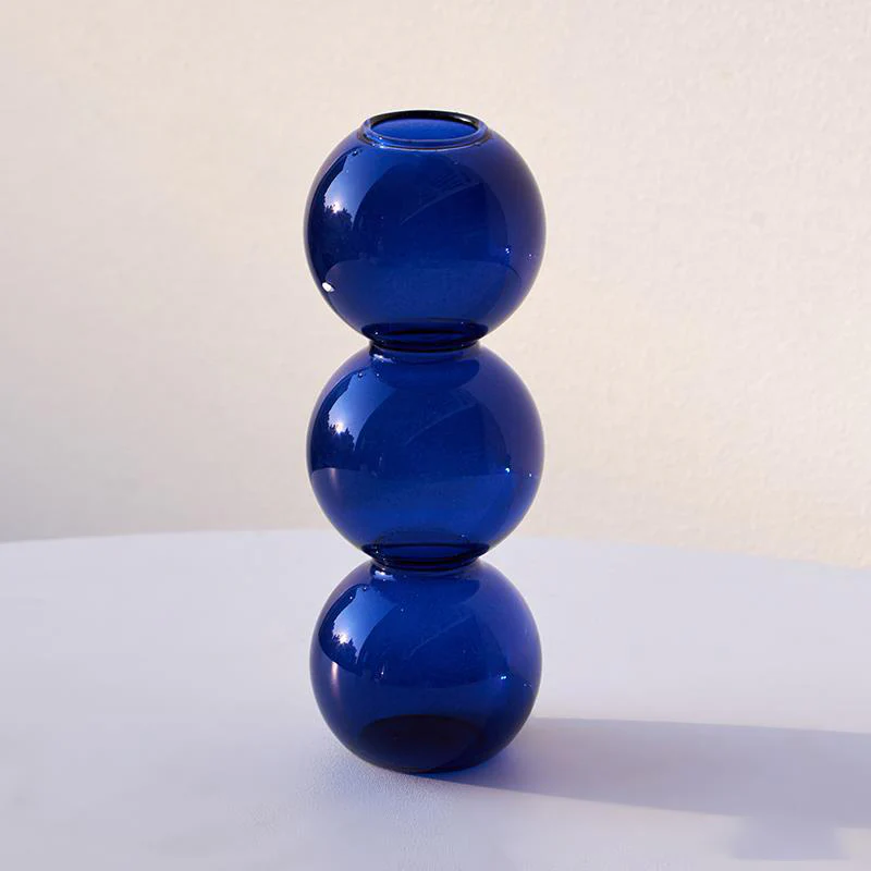 Three Bubbles Glass Vase - Image 22