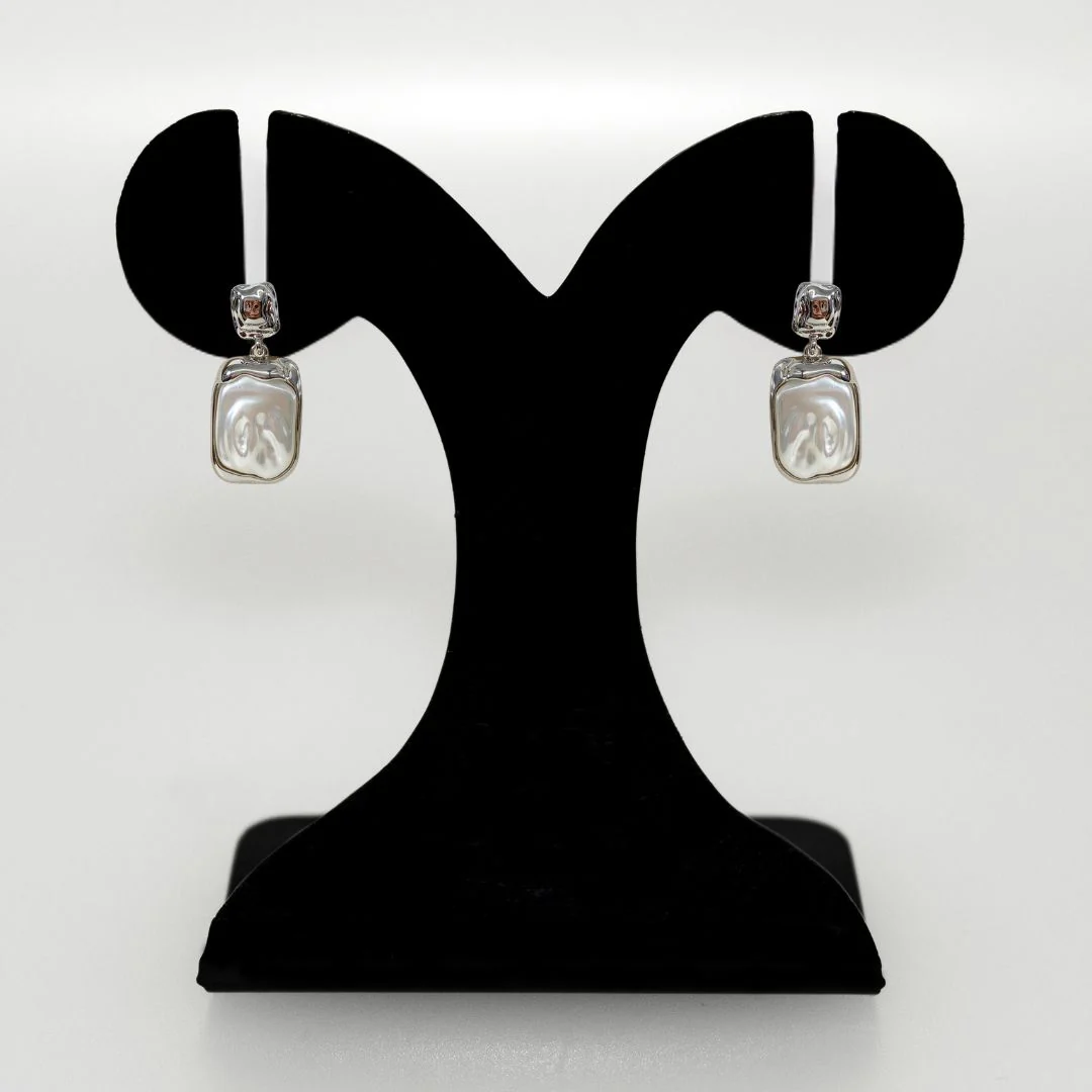 Tidal Bliss Earrings Silver - Image 6