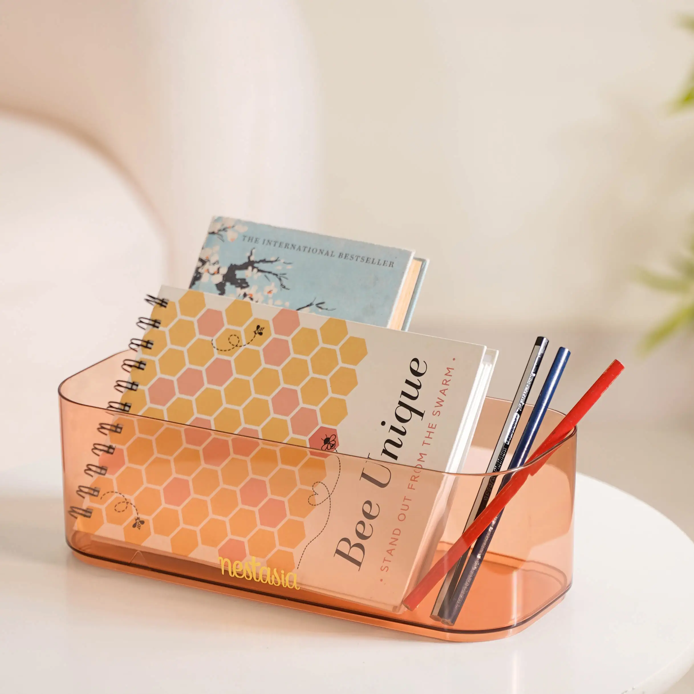 Tissue Paper Holder With Organizer Amber - Image 11