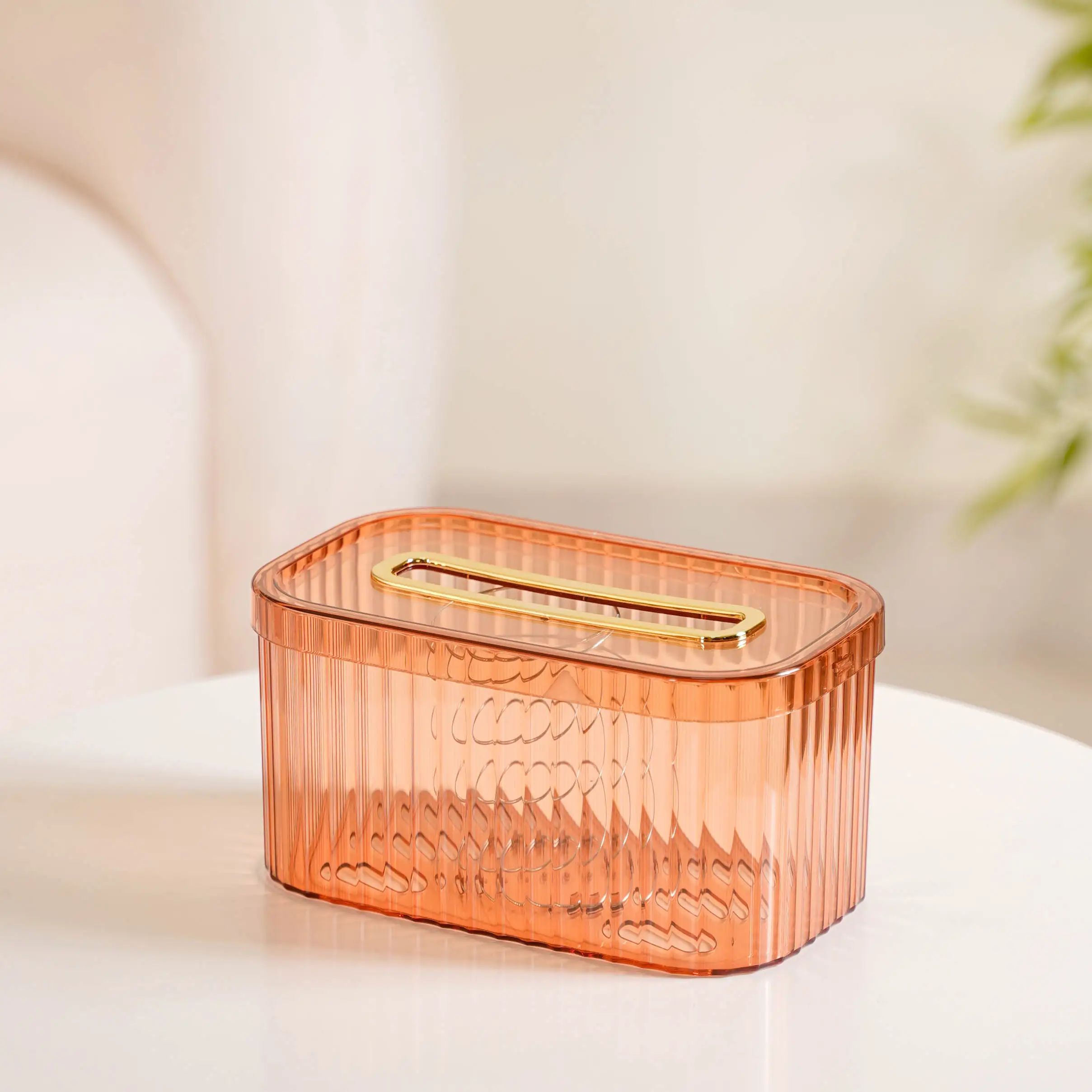 Tissue Paper Holder With Organizer Amber - Image 21