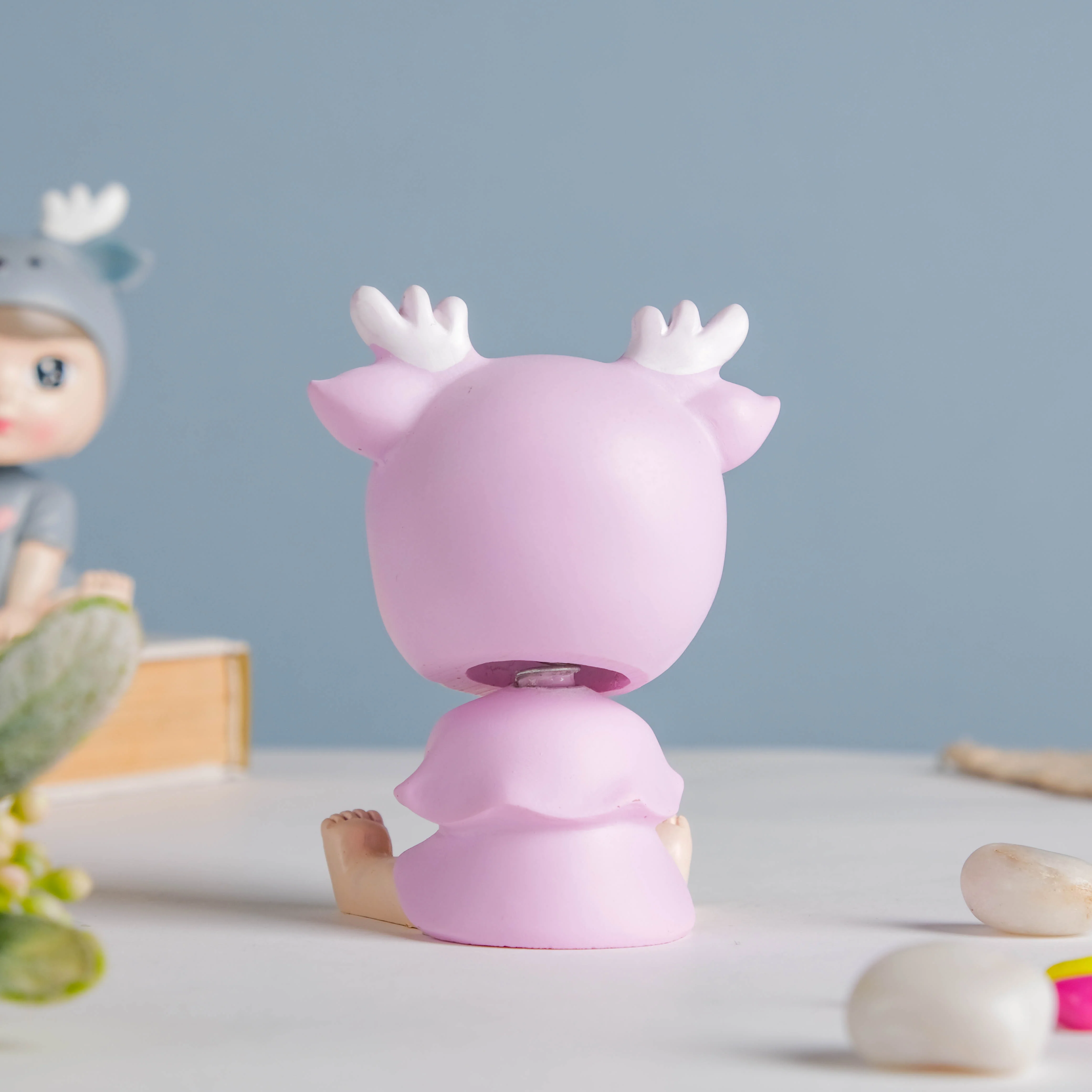 Toddler Girl With Deer Hat Showpiece - Image 7