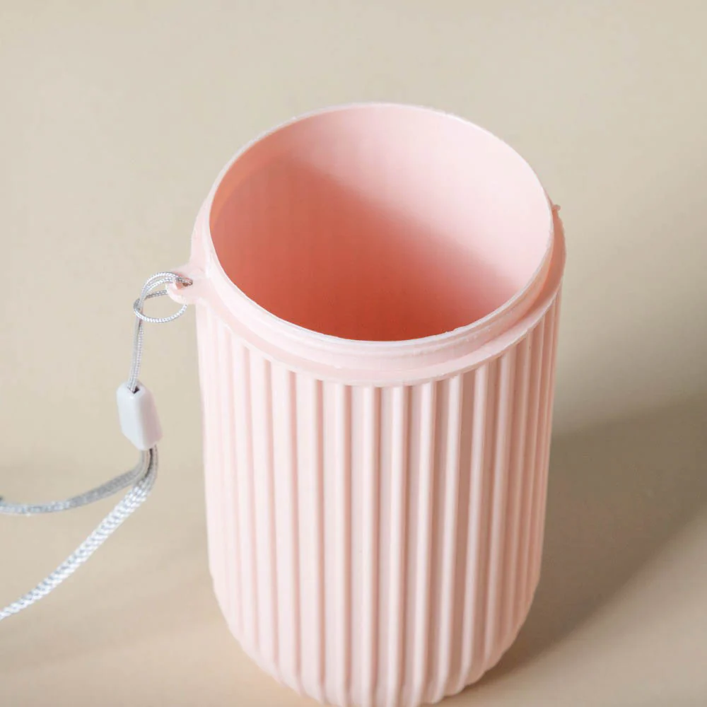 Toothbrush Cover For Travel Pink Set Of 2 - Image 5