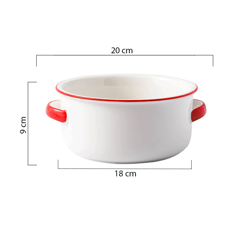 Toujours Serving Bowl With Handle - Image 10