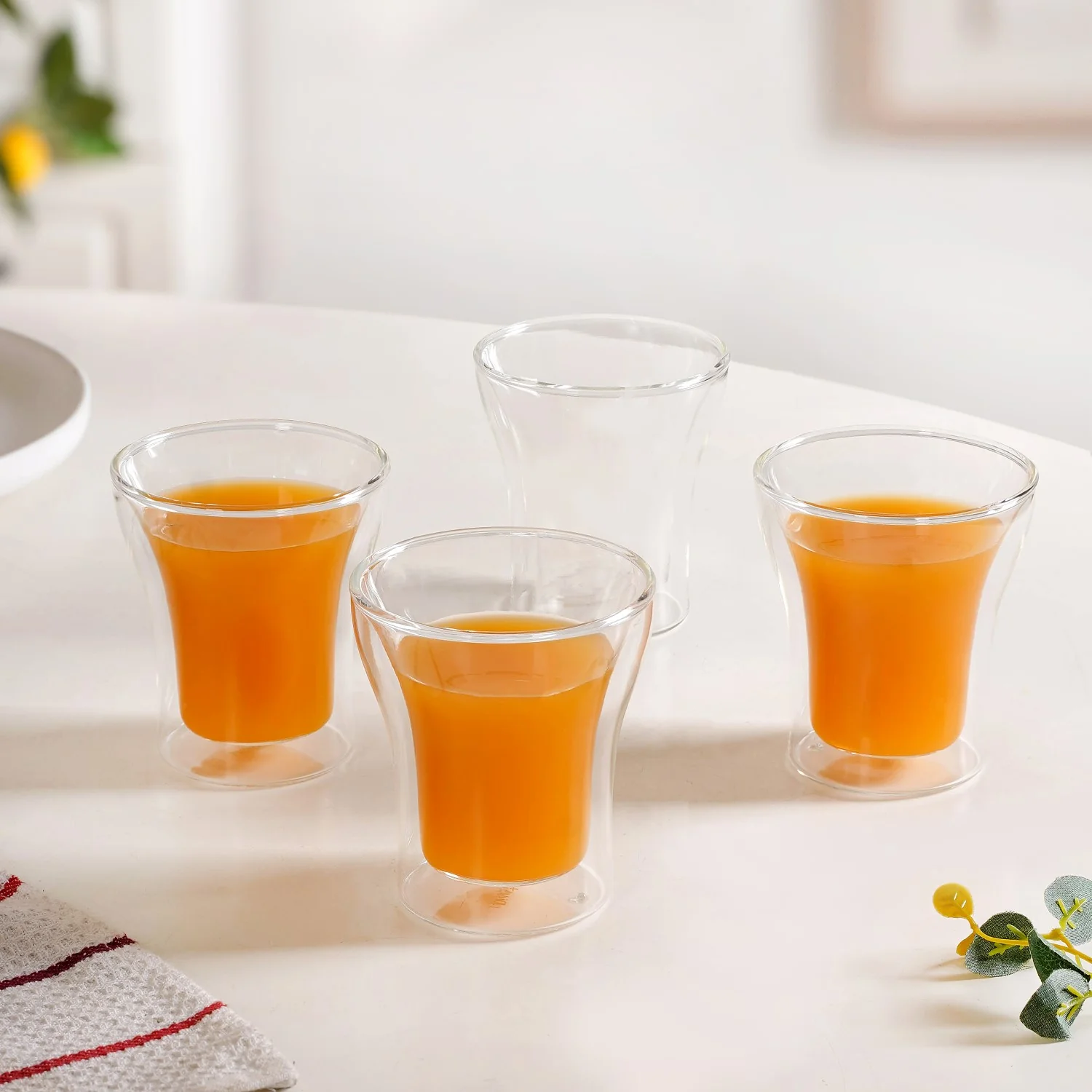 Transparent Double Walled Cocktail Glass Set Of 4 200ml - Image 8