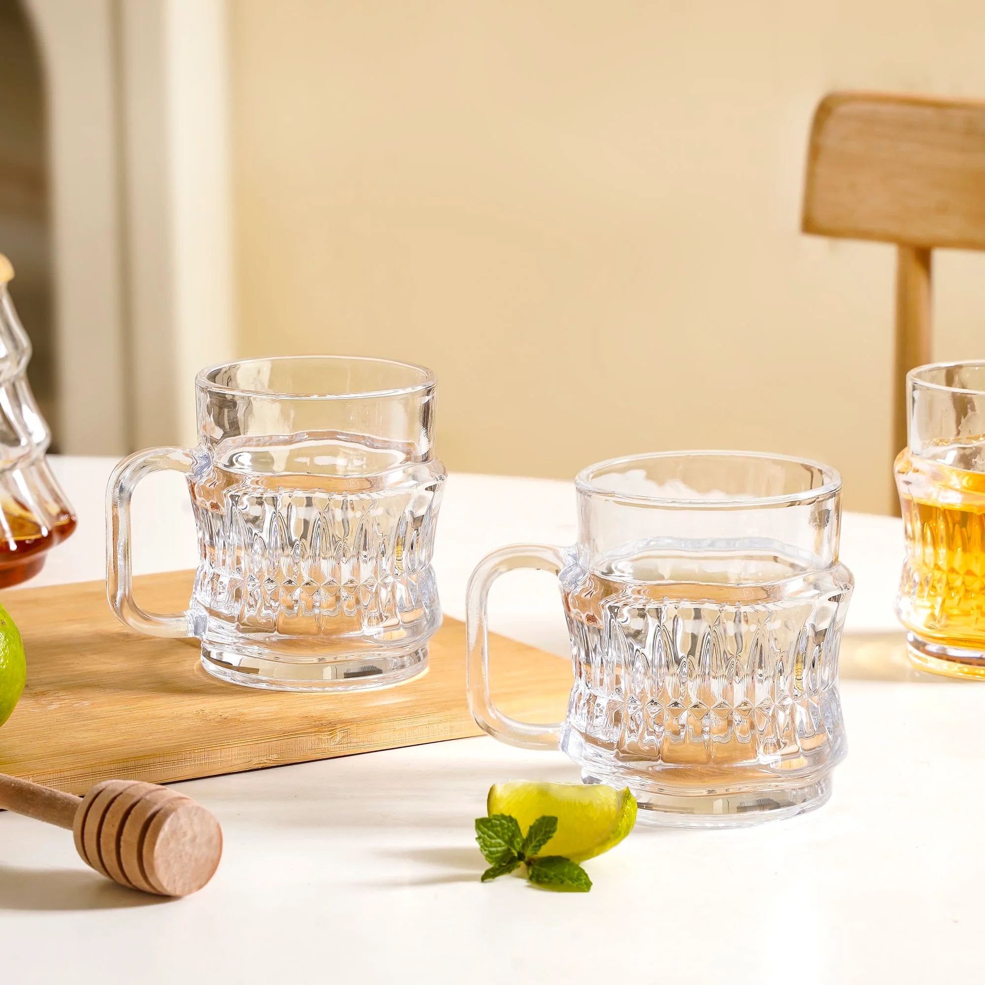 Transparent Tea Cup Set Of 6 165ml - Image 8