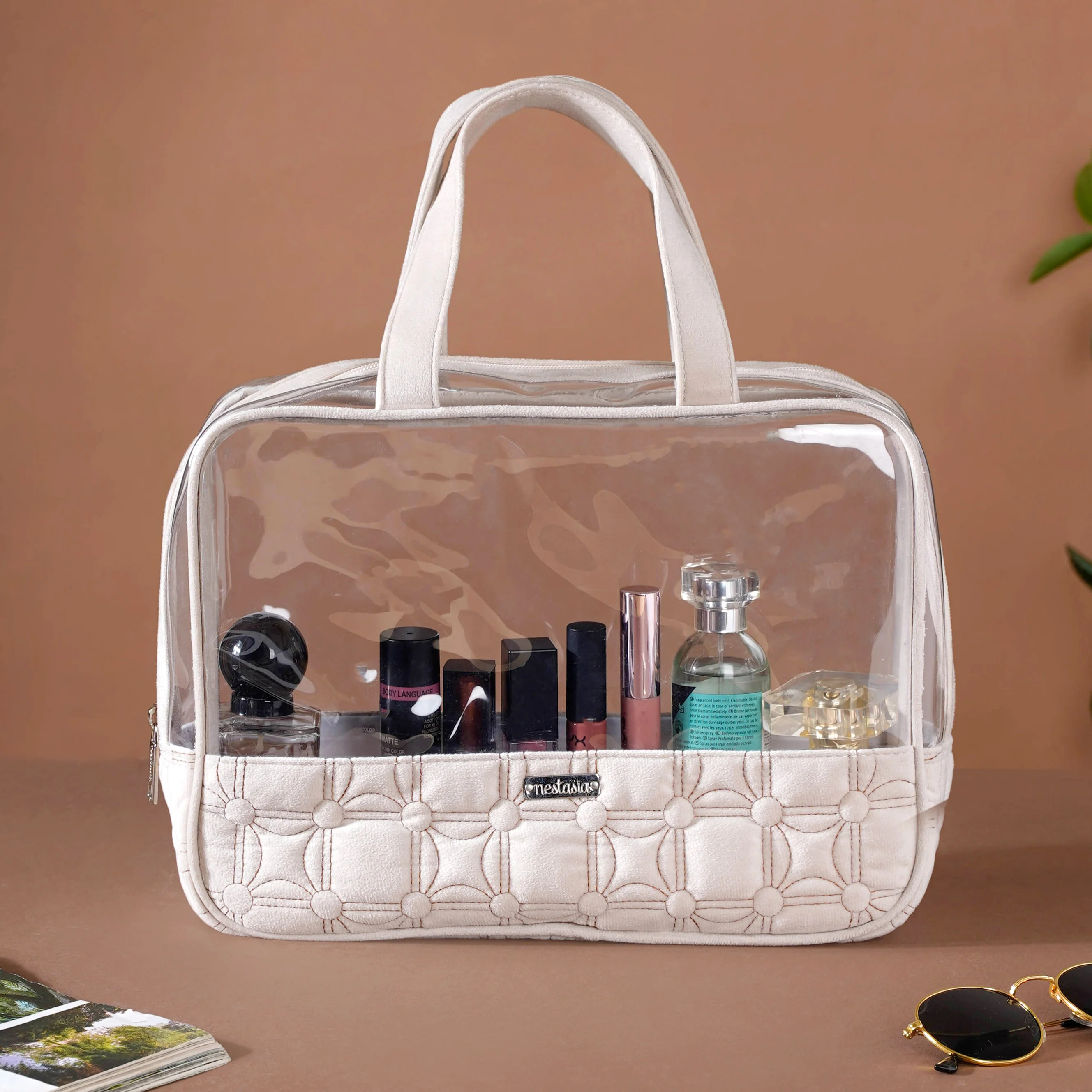 Travel Organizer Kit Set Of 4 Ivory - Image 5
