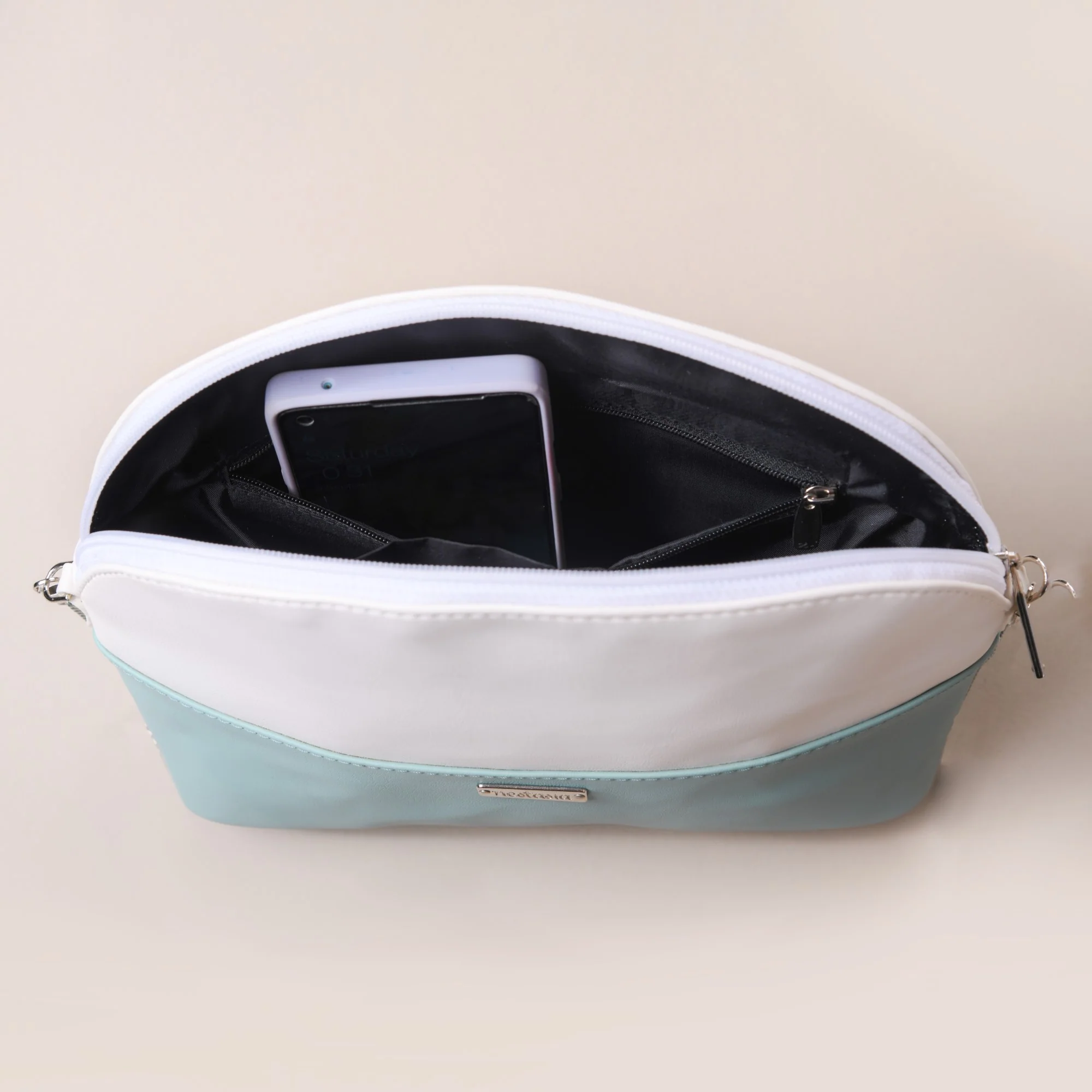 Travel Sling Bag With File Cover Set Of 2 Turquoise - Image 13