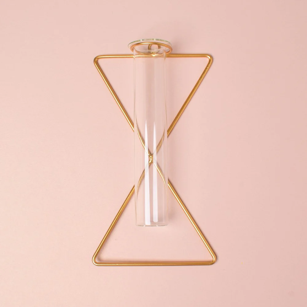 Triangular Wall Tube Vase - Image 3