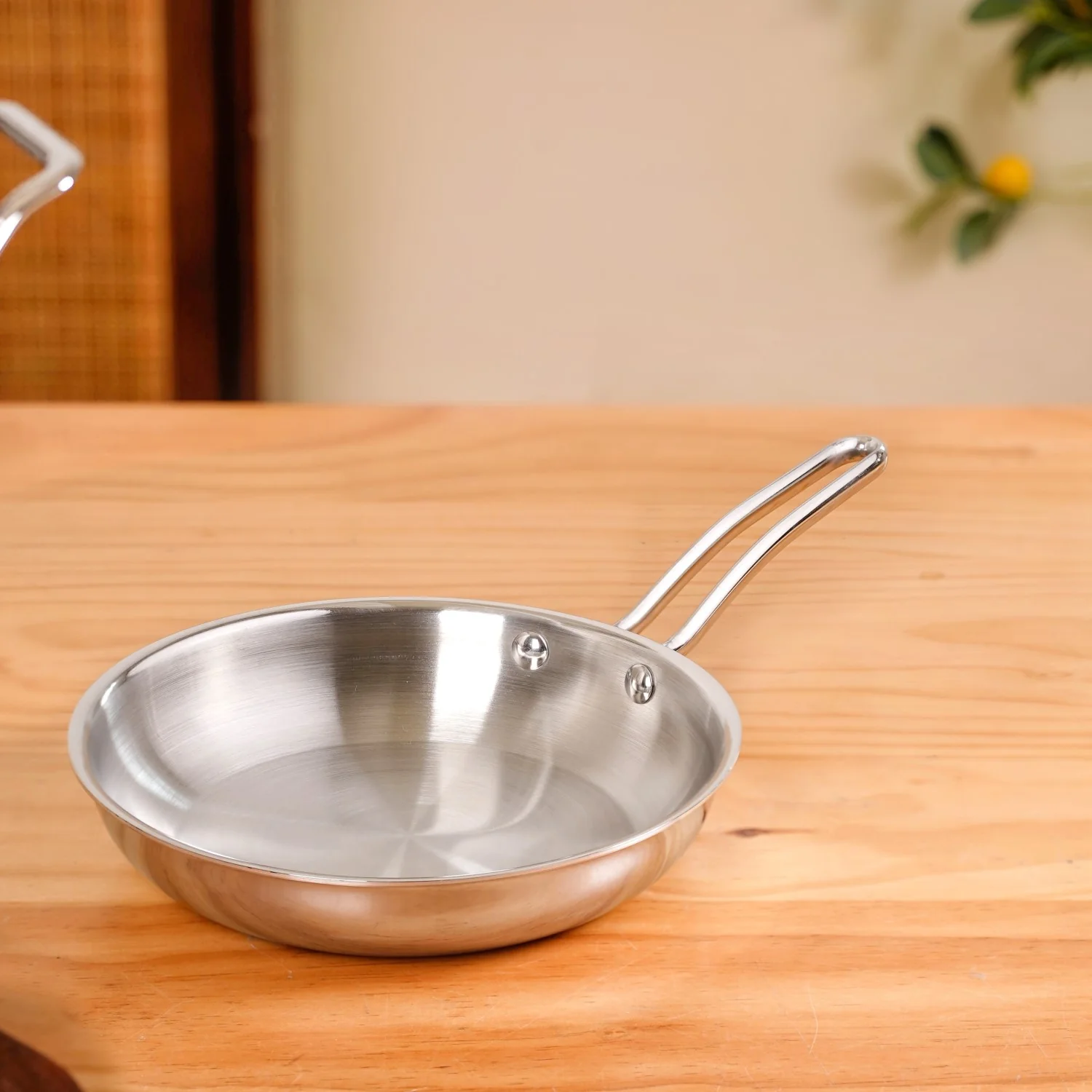 Triply Master Cook Set With Frying Pan Kadai Casserole And Saucepan - Image 5