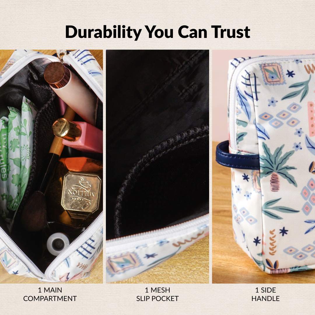 Tropical Travel Toiletry Kit Bag Set Of 2 - Image 6