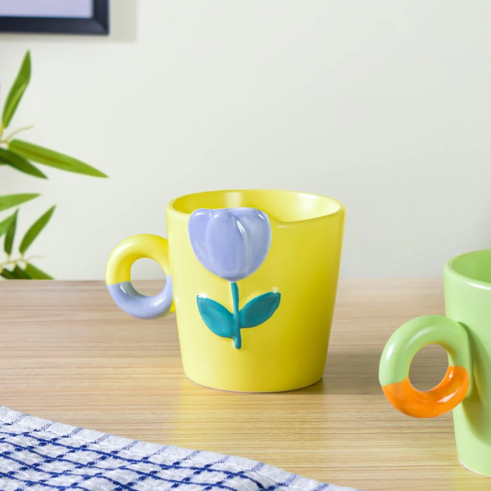 Tulip Coffee Mugs Set Of 6 330ml - Image 5